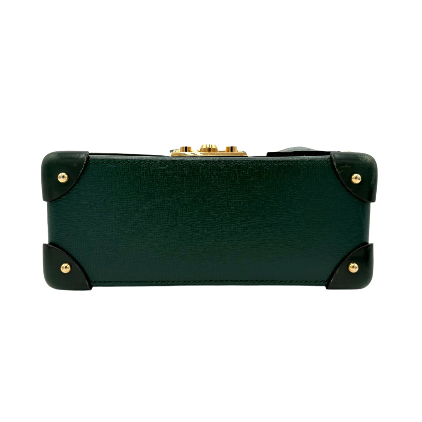 Gucci Small Padlock Bamboo Top Handle