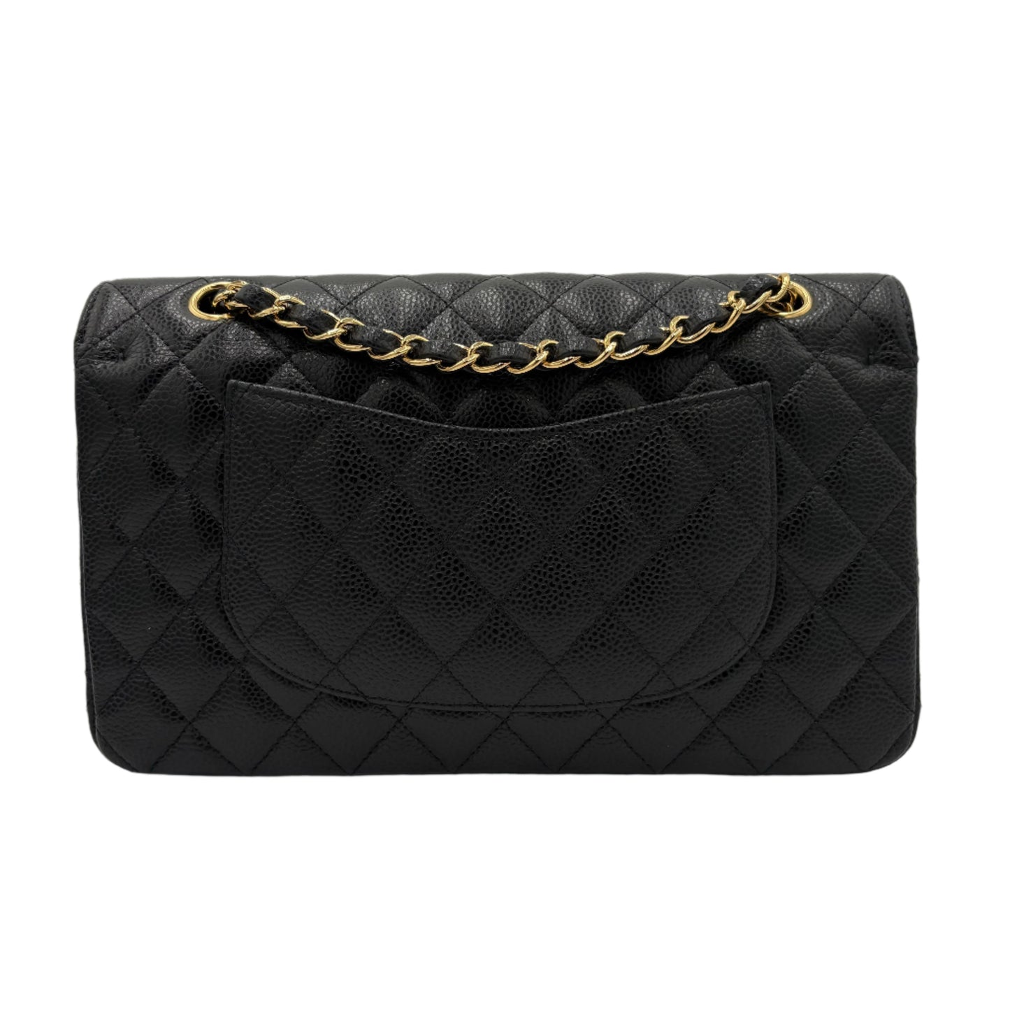 2020 Chanel Double Flap Classic Medium/Caviar