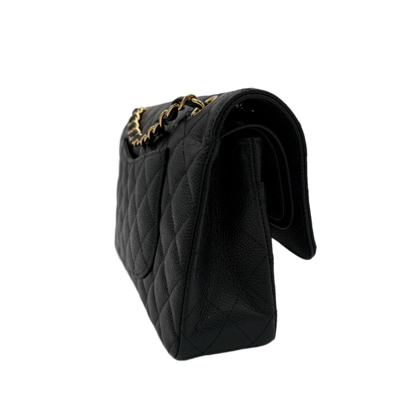 2020 Chanel Double Flap Classic Medium/Caviar