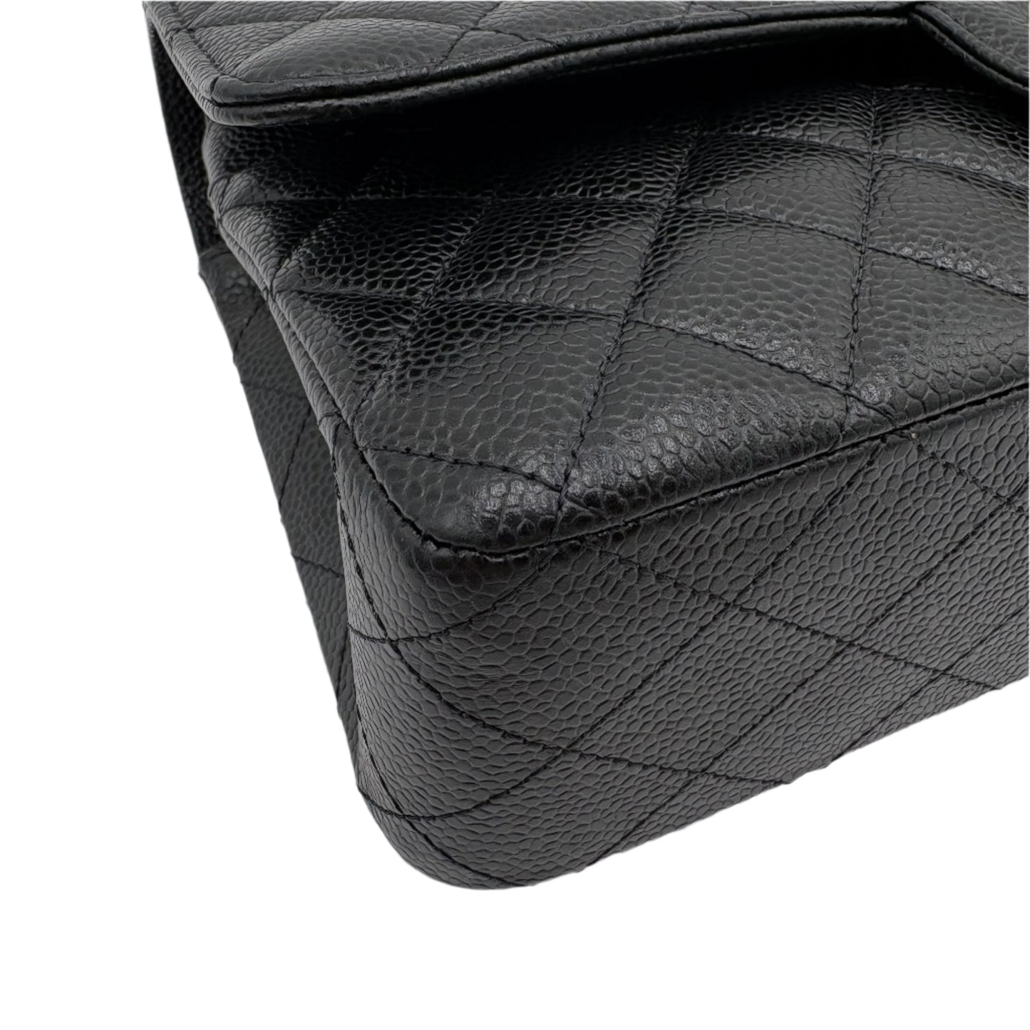 2020 Chanel Double Flap Classic Medium/Caviar