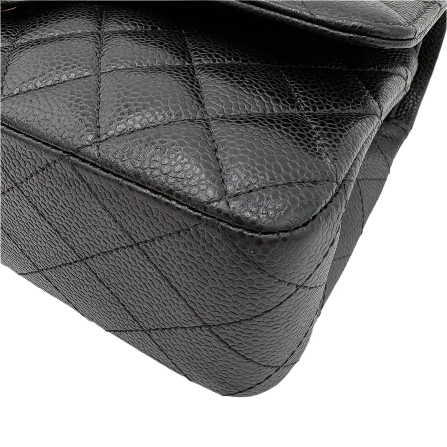 2020 Chanel Double Flap Classic Medium/Caviar