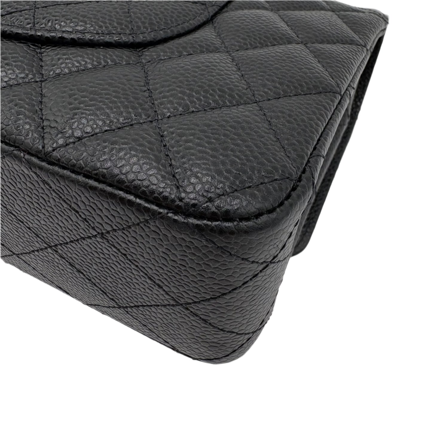 2020 Chanel Double Flap Classic Medium/Caviar