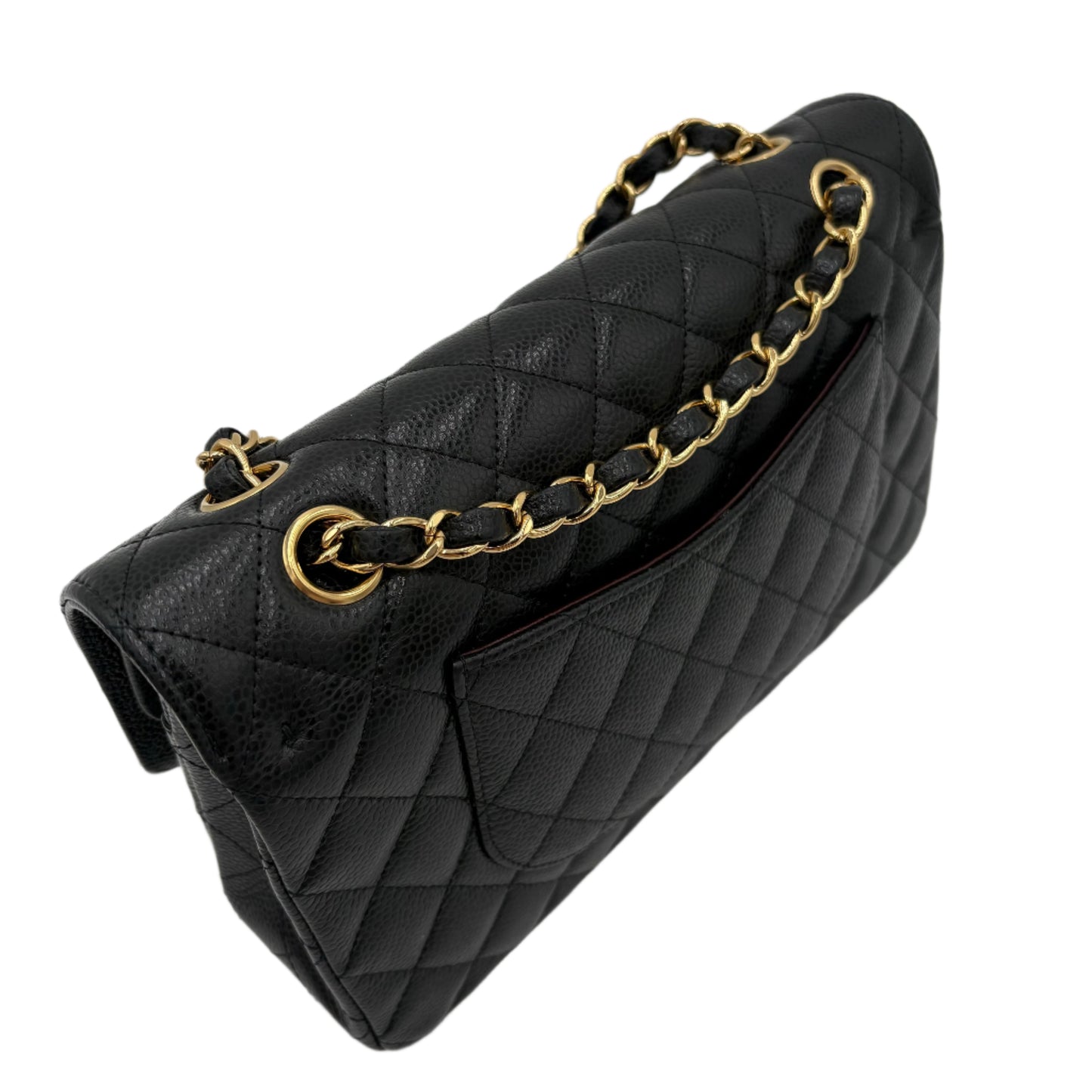 2020 Chanel Double Flap Classic Medium/Caviar