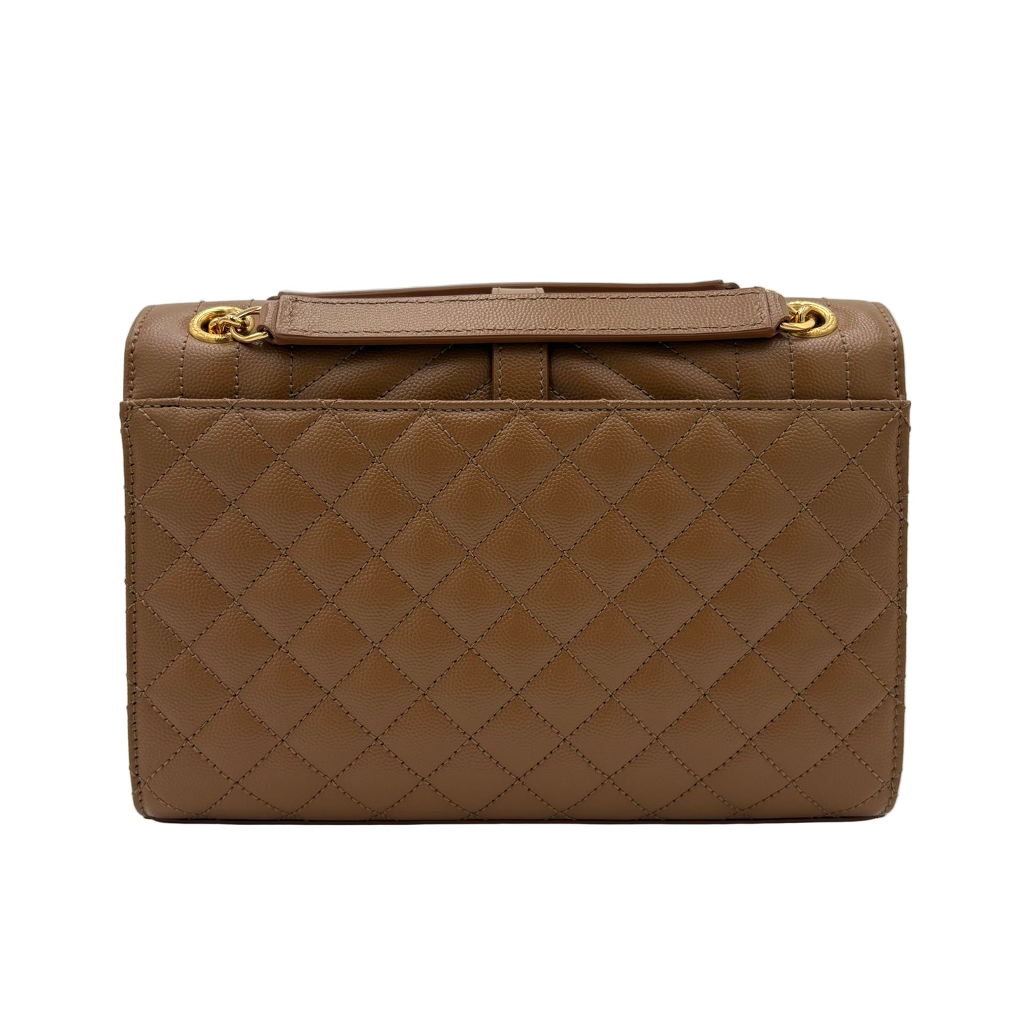 Saint Laurent Envelope Medium Matelassé Lambskin Bag