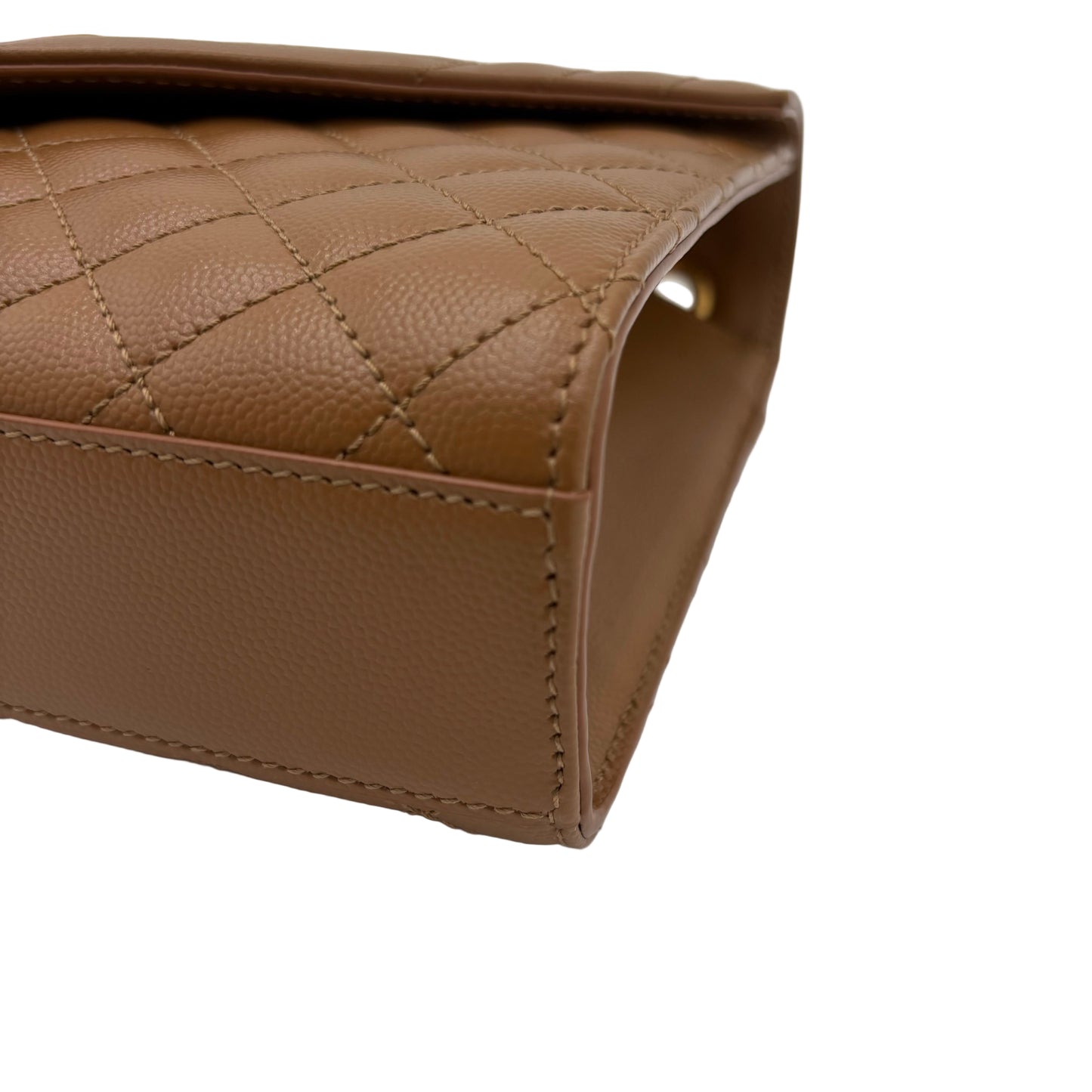 Saint Laurent Envelope Medium Matelassé Lambskin Bag