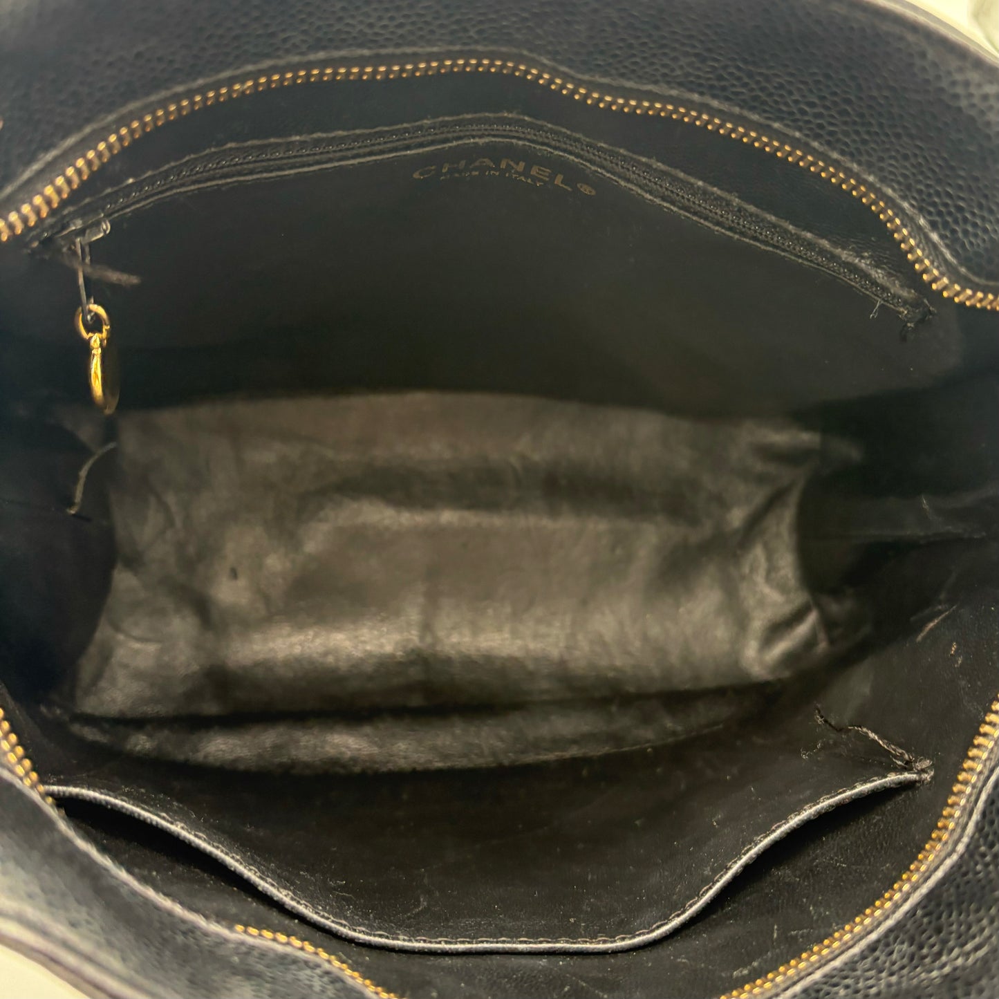 2008/09 Chanel Medallion Tote Black/Gold