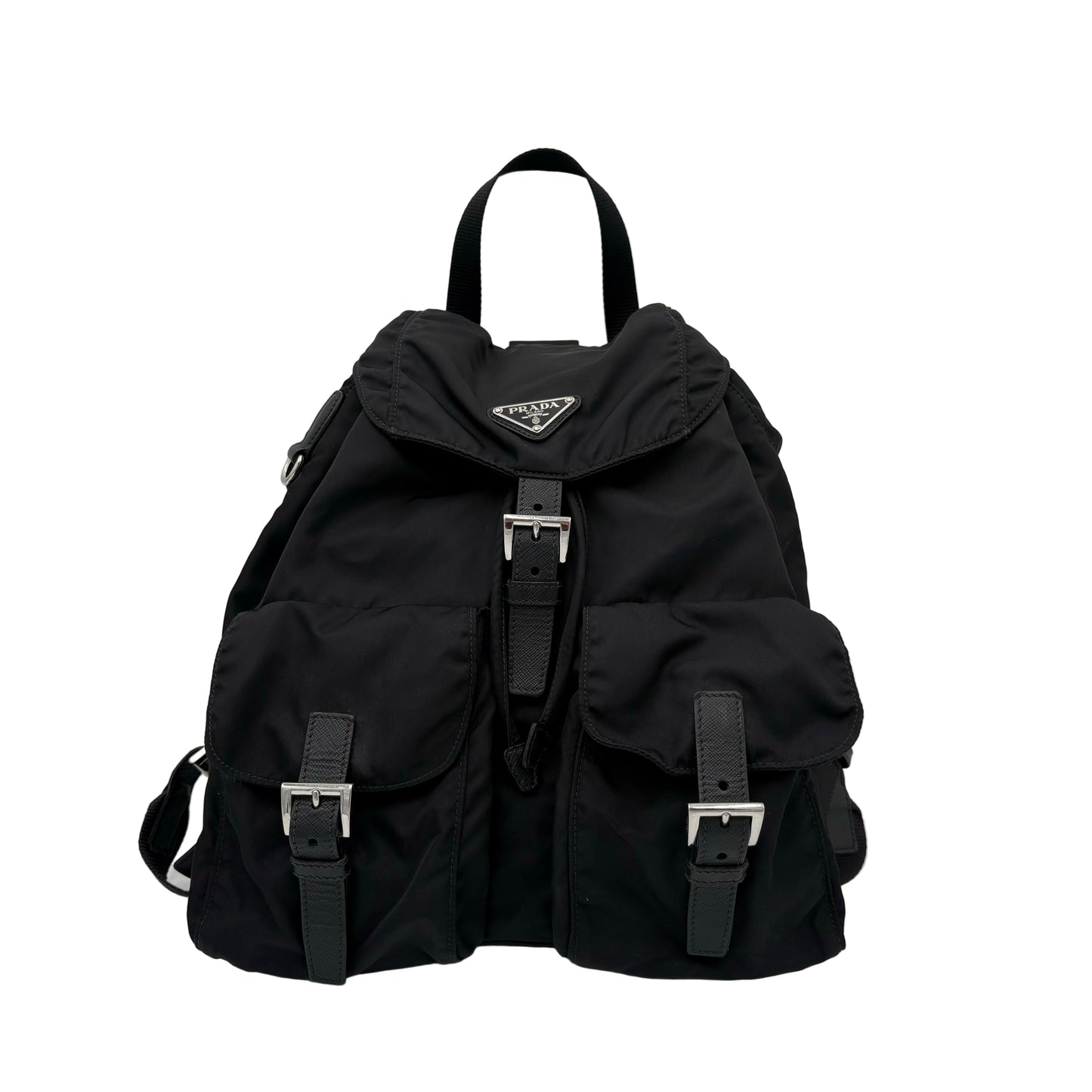 Prada re-Nylon Backpack W/Pouch Medium
