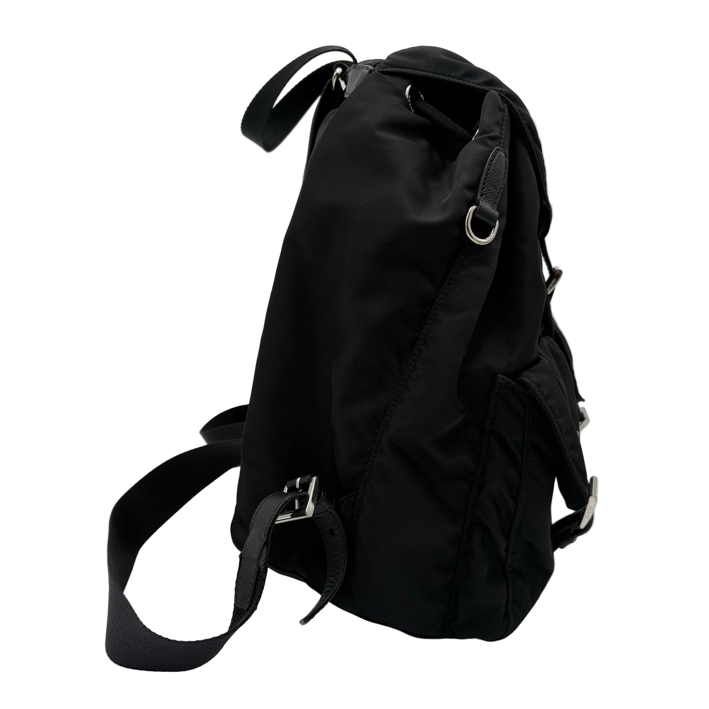 Prada re-Nylon Backpack W/Pouch Medium