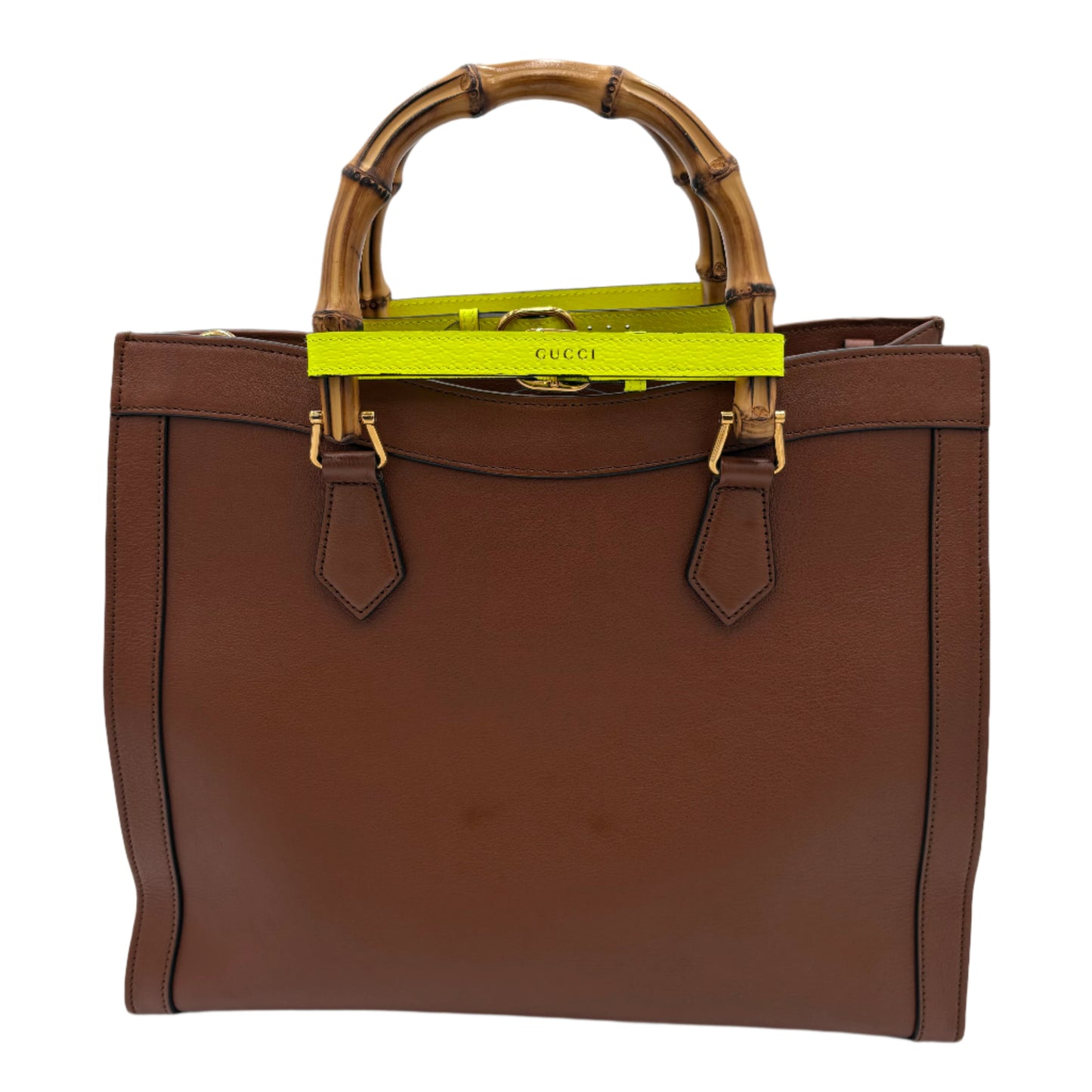 Gucci Diana Medium Brown Tote Bag