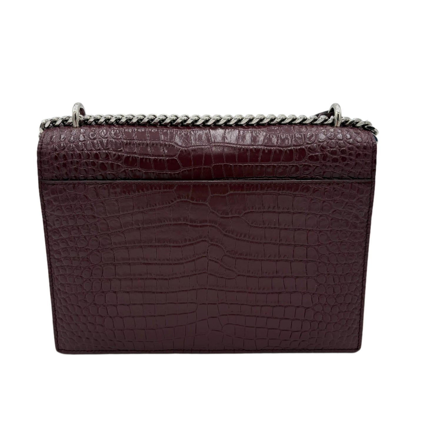 Saint Laurent Medium Sunset Chain Bag - Purple