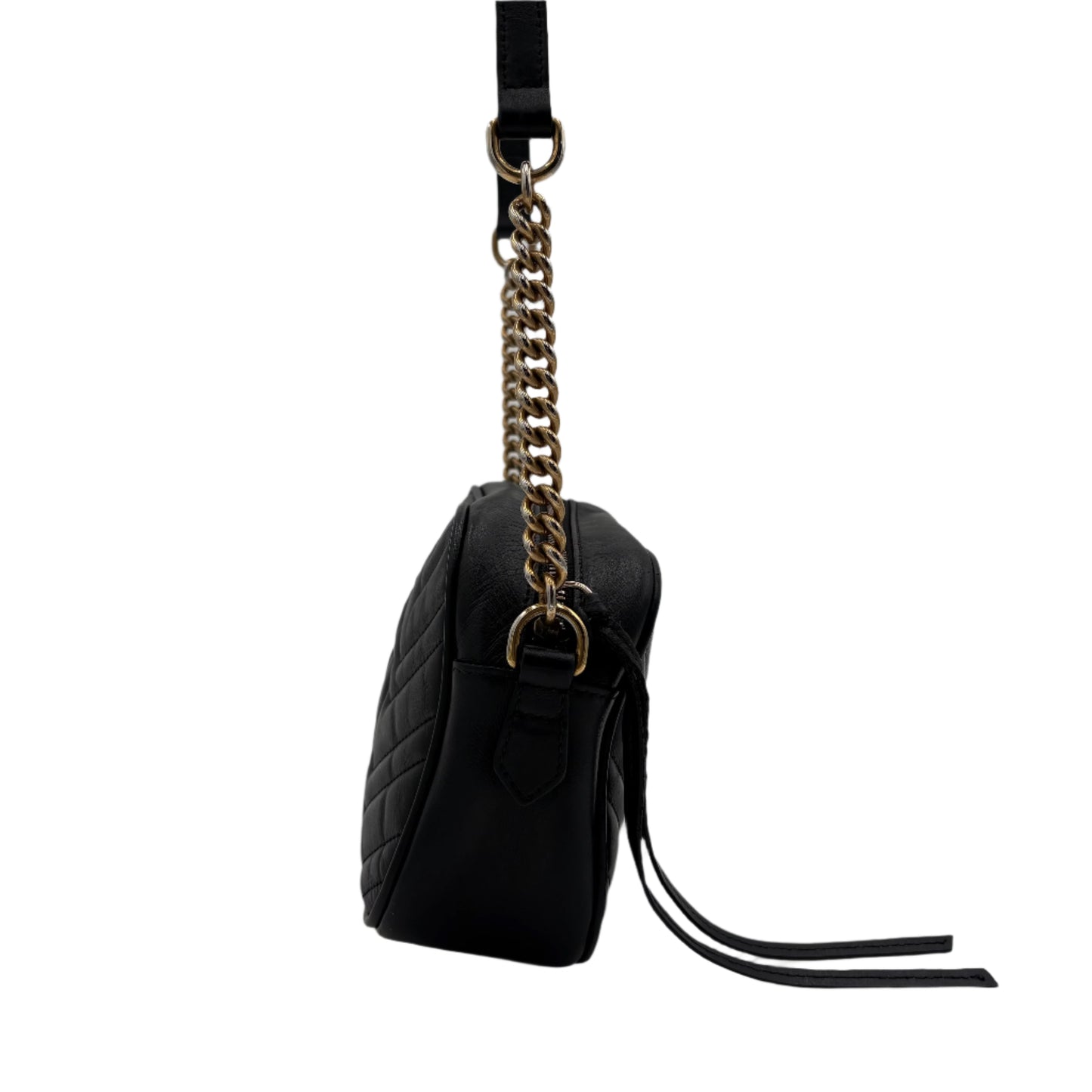 Gucci Black Marmont Shoulder Bag