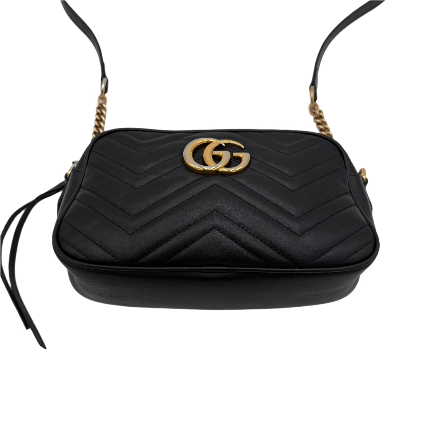 Gucci Black Marmont Shoulder Bag