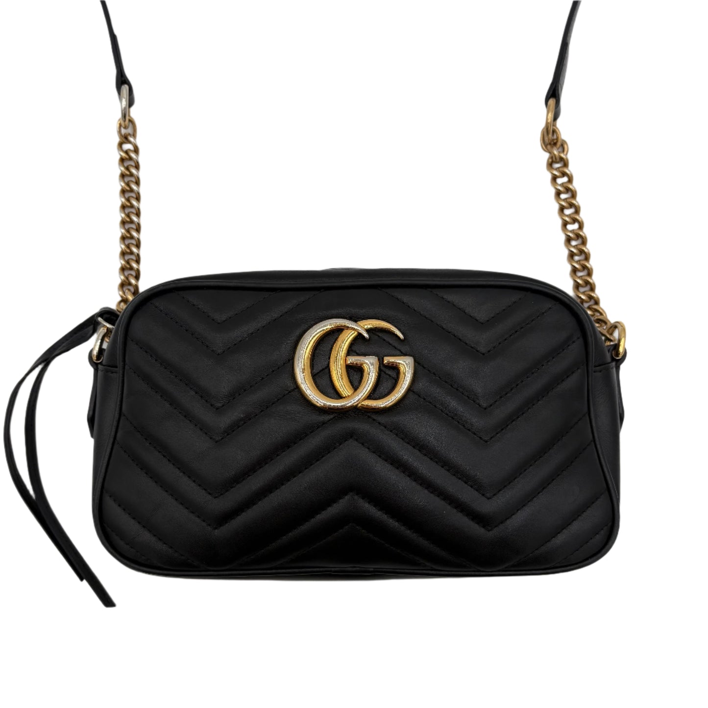 Gucci Black Marmont Shoulder Bag