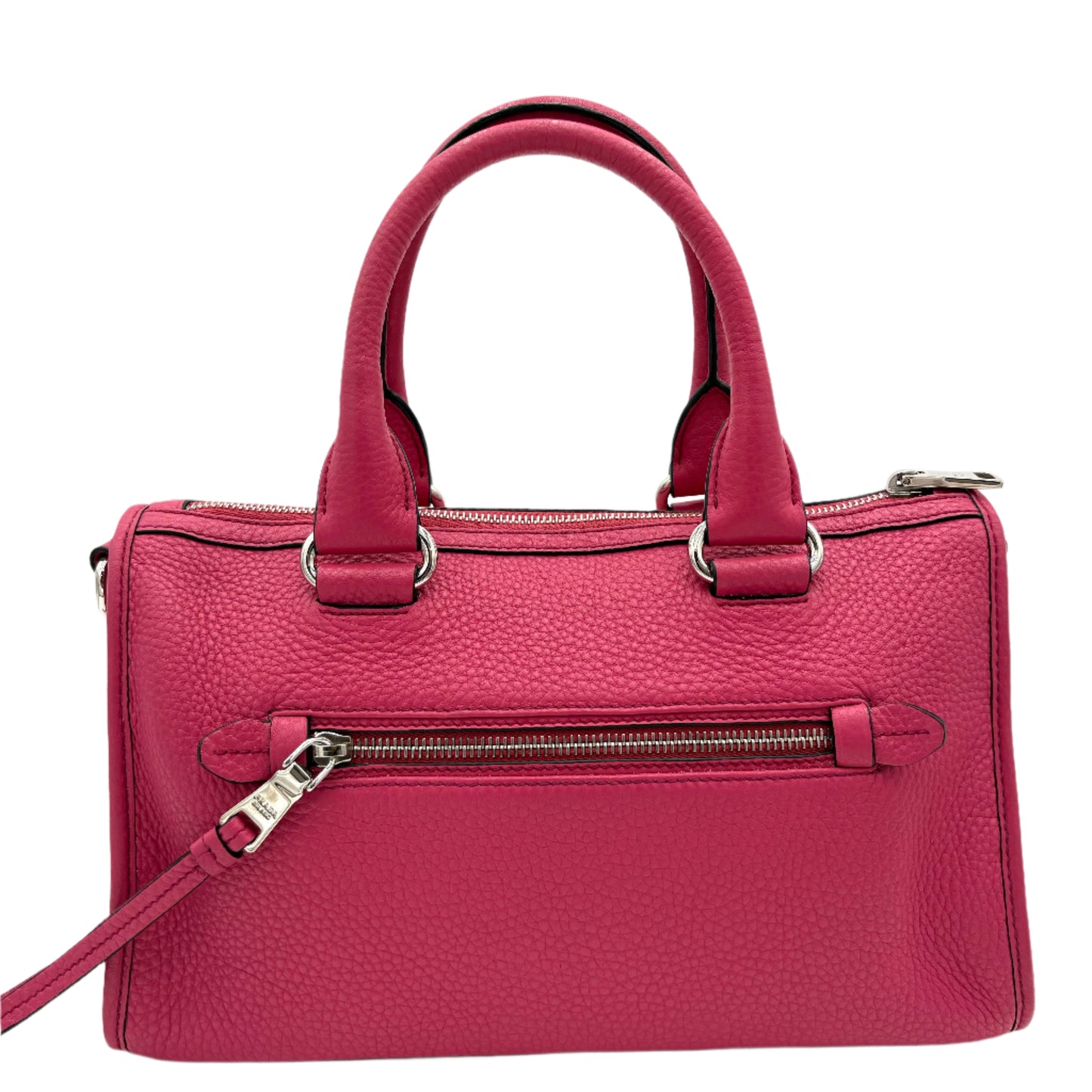 Prada Phenix Fuchsia Vitello Peony Pink Crossbody Bag