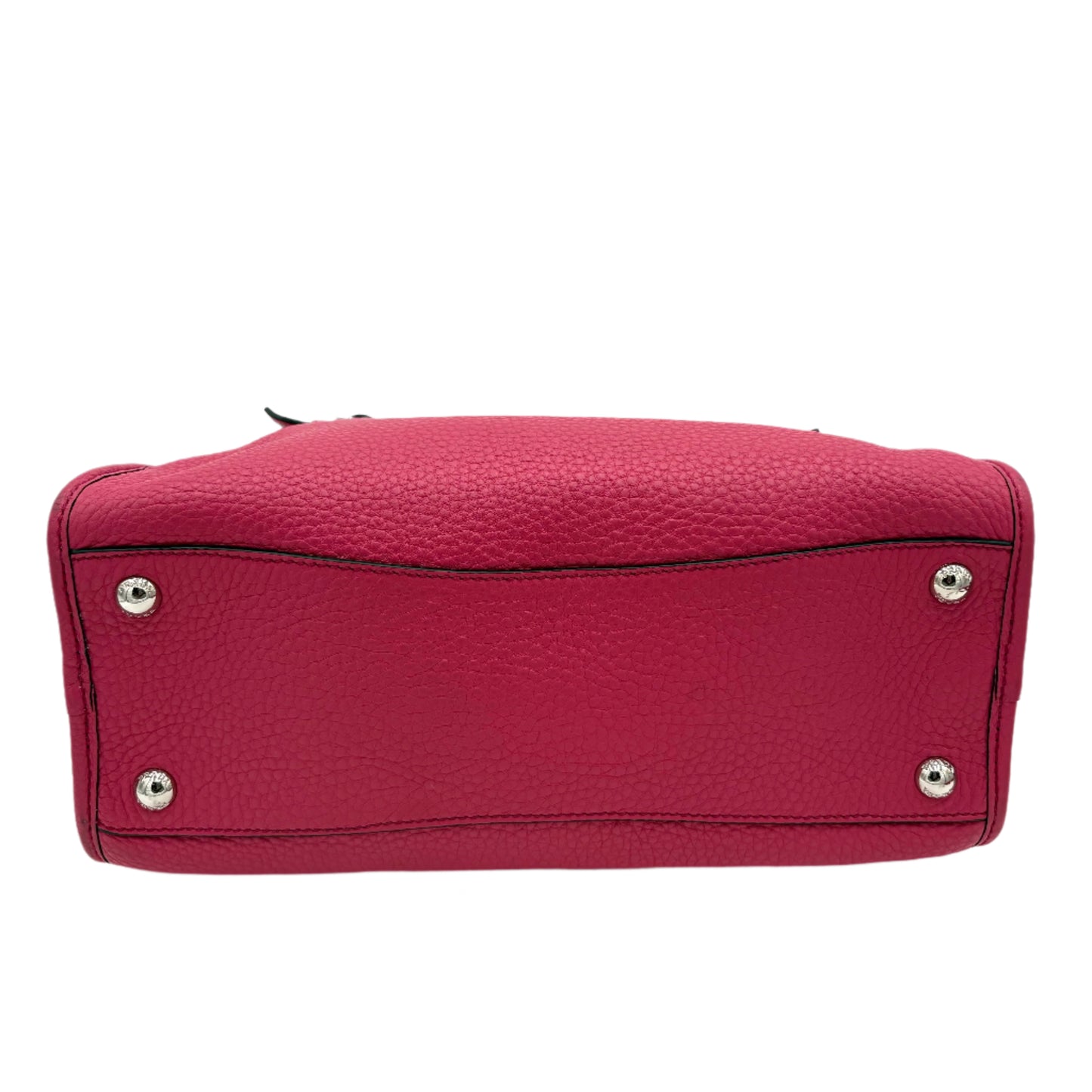 Prada Phenix Fuchsia Vitello Peony Pink Crossbody Bag