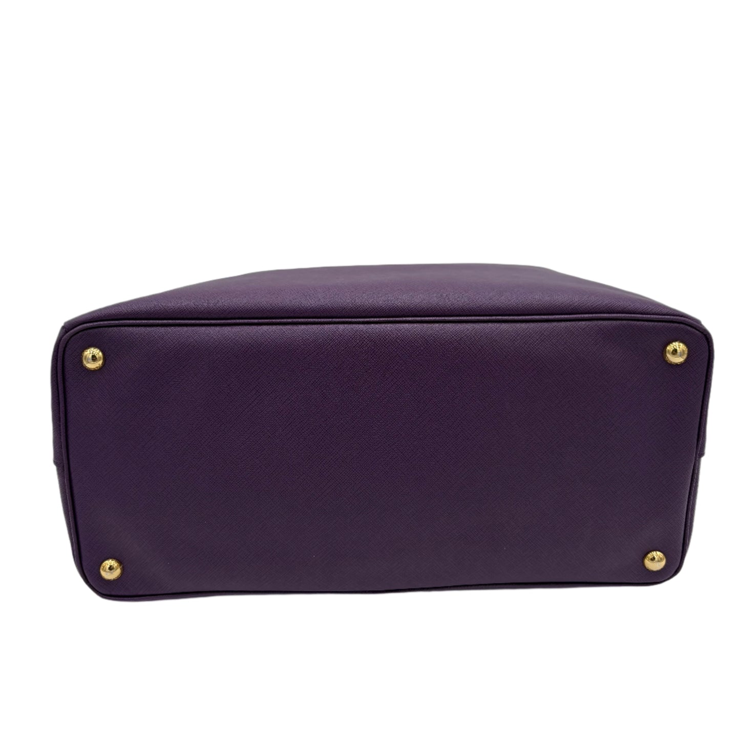 Prada Lux Saffiano Leather Tote-Purple : Medium