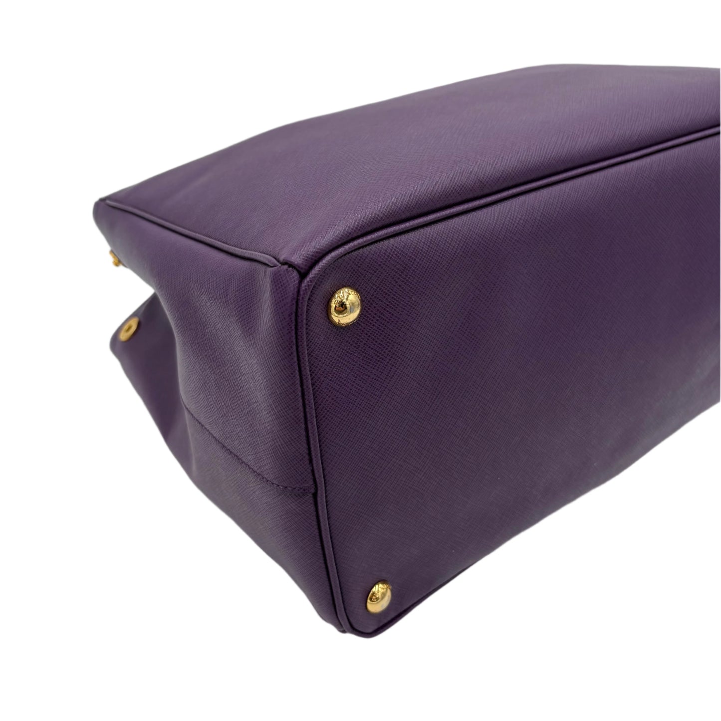 Prada Lux Saffiano Leather Tote-Purple : Medium