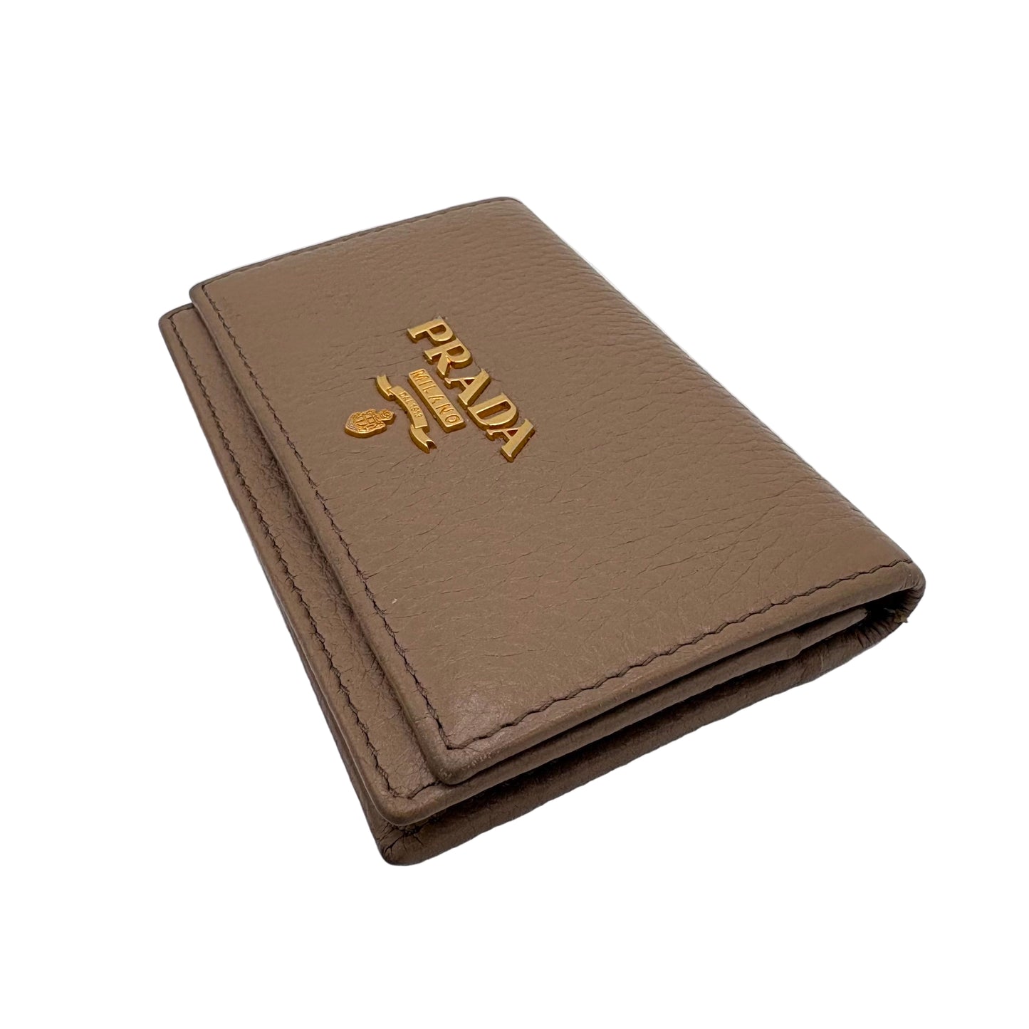 Prada Leather Saffiano Card Holder