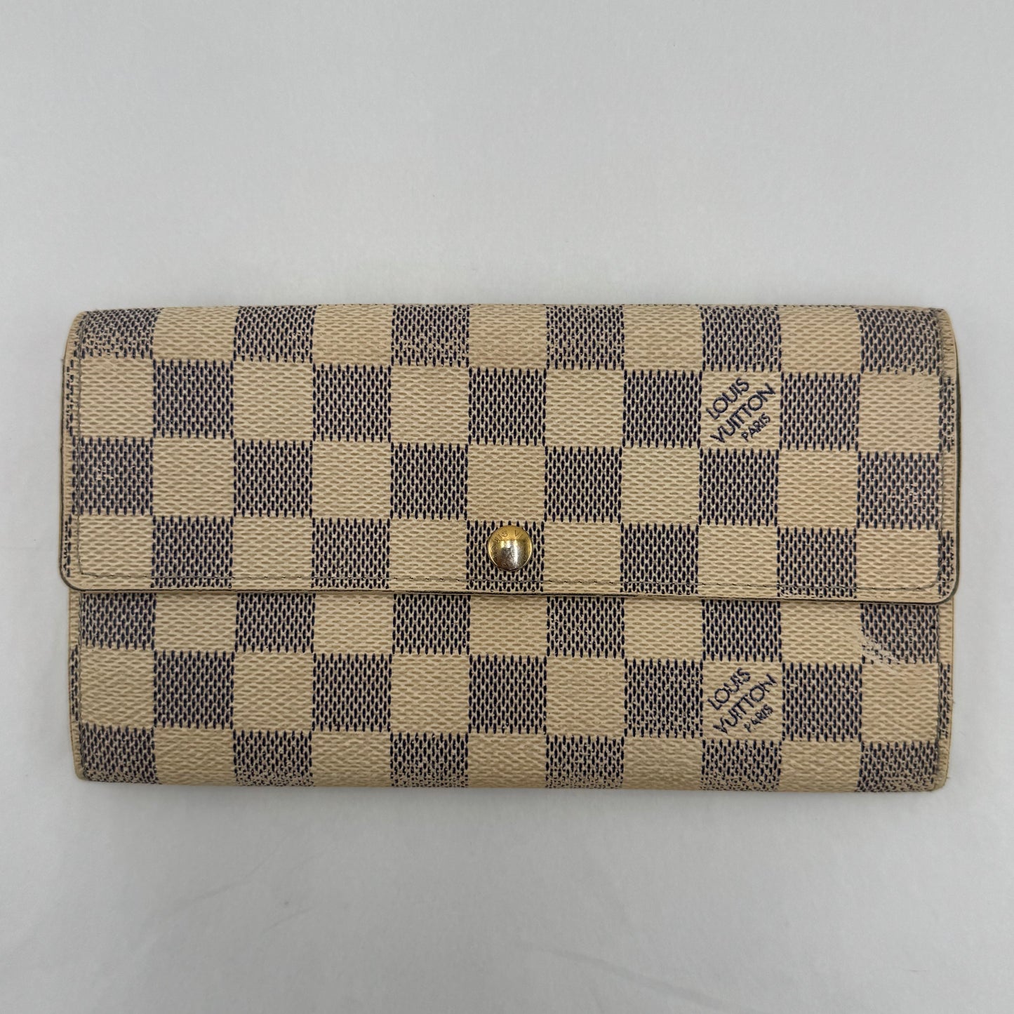 2008 Louis Vuitton Sarah Wallet Damier Azur