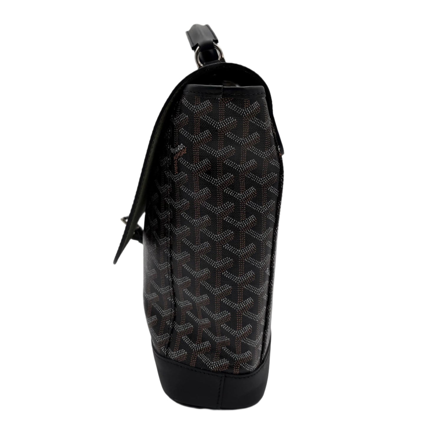Goyard Citadin Messenger Bag Goyardine Black
