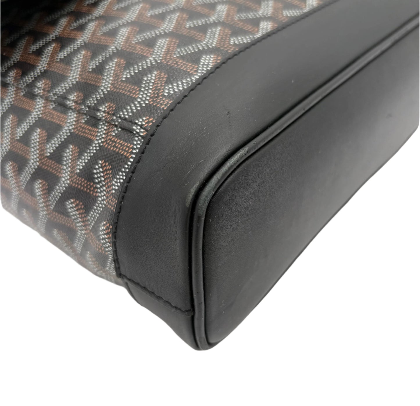 Goyard Citadin Messenger Bag Goyardine Black