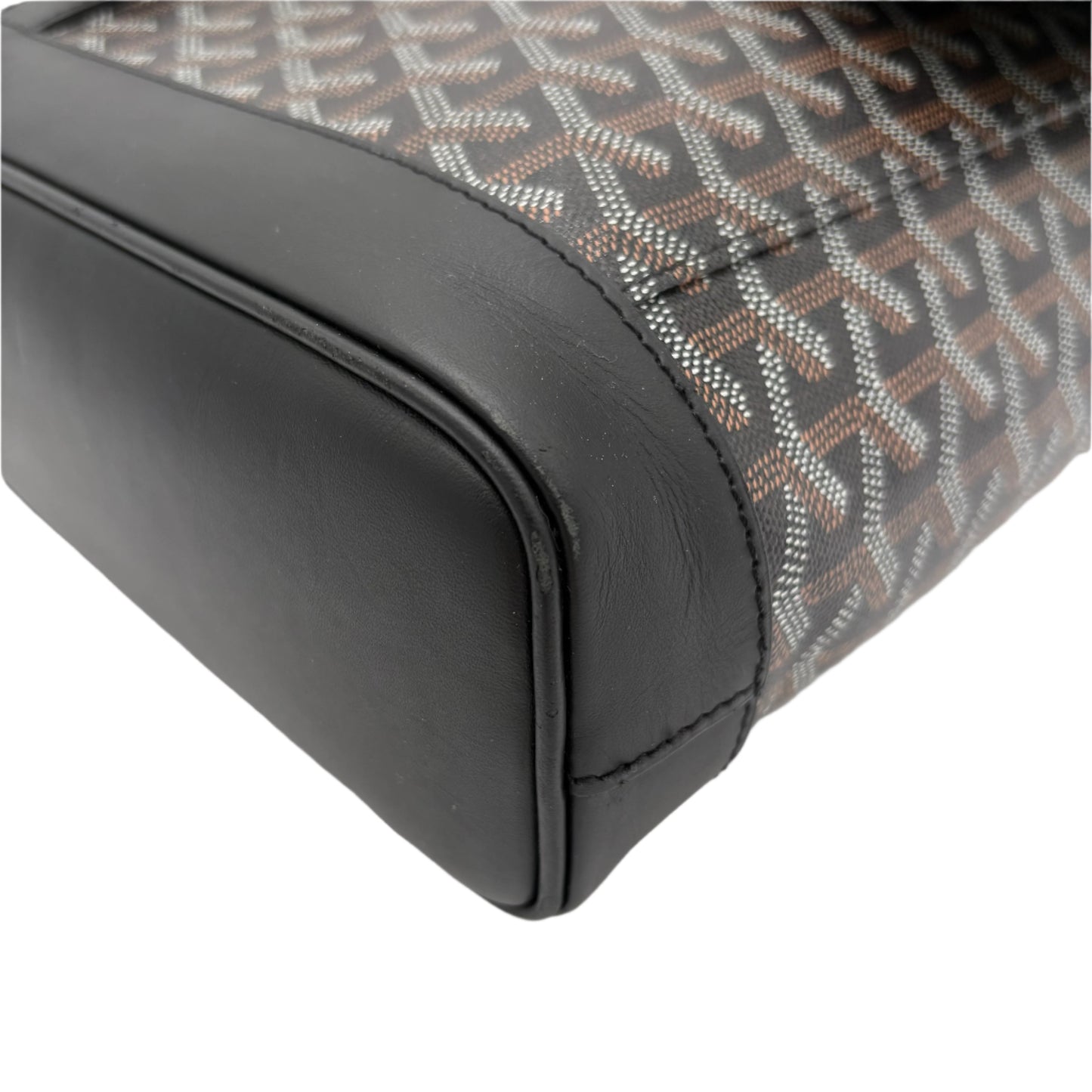 Goyard Citadin Messenger Bag Goyardine Black