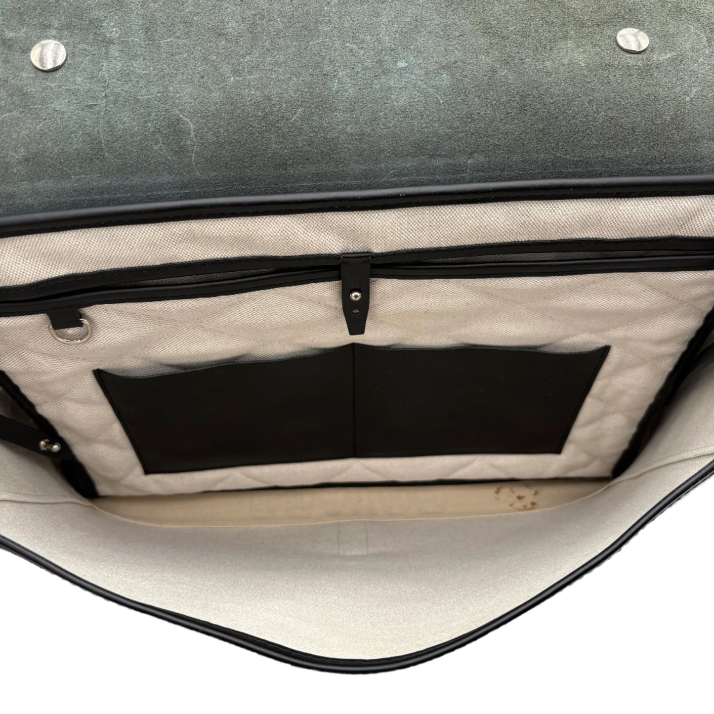 Goyard Citadin Messenger Bag Goyardine Black