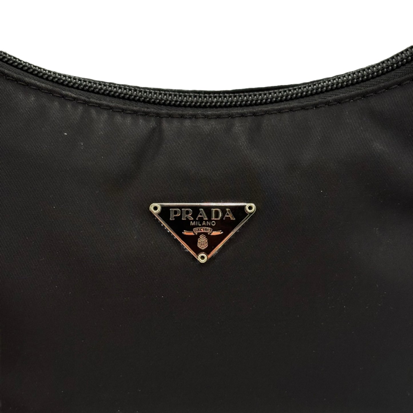 Prada Tussuto Nylon Mini Black Bag
