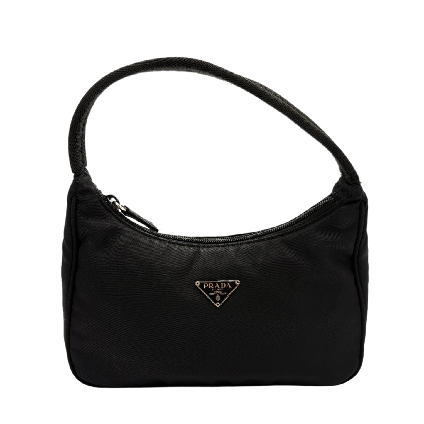 Prada Tussuto Nylon Mini Black Bag