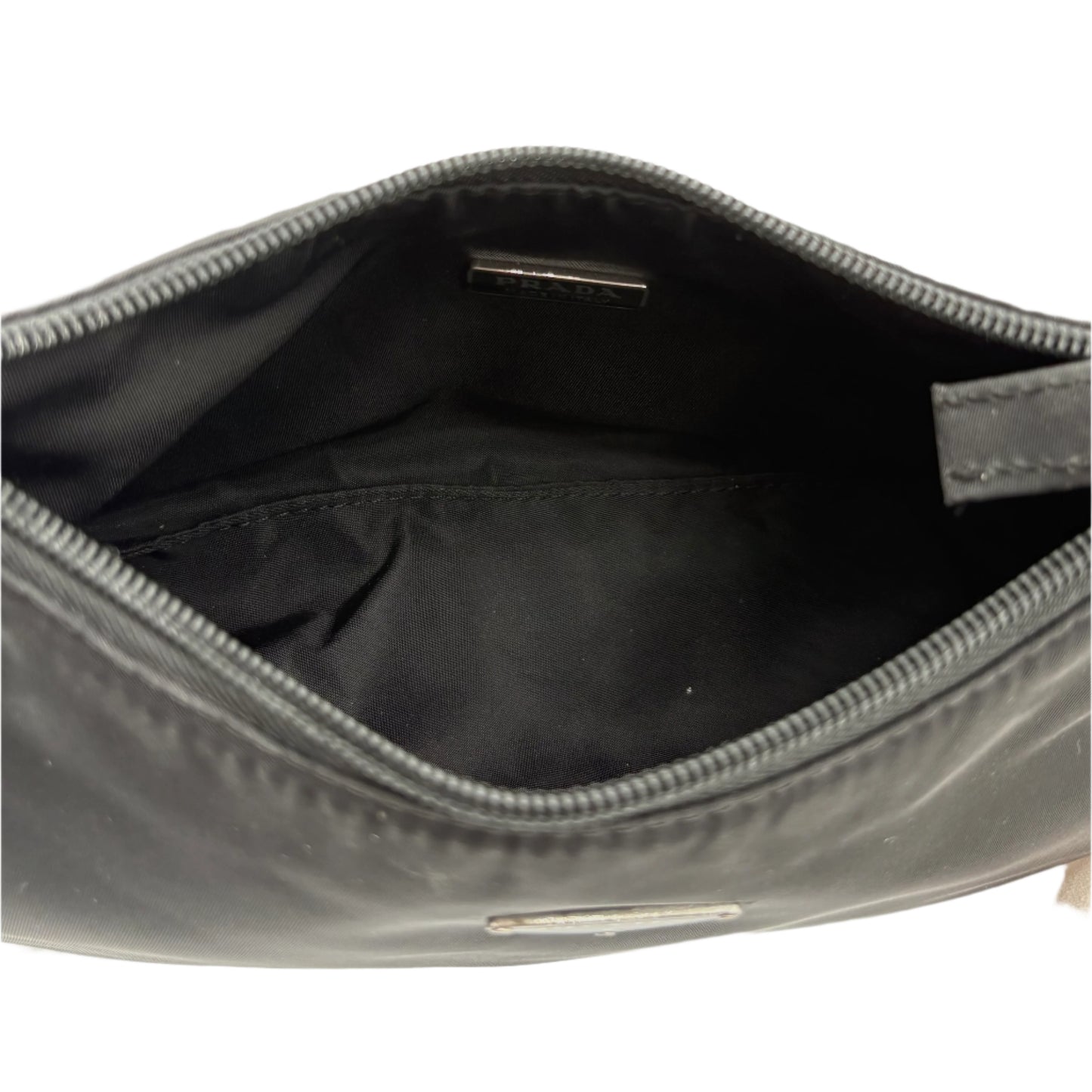 Prada Tussuto Nylon Mini Black Bag