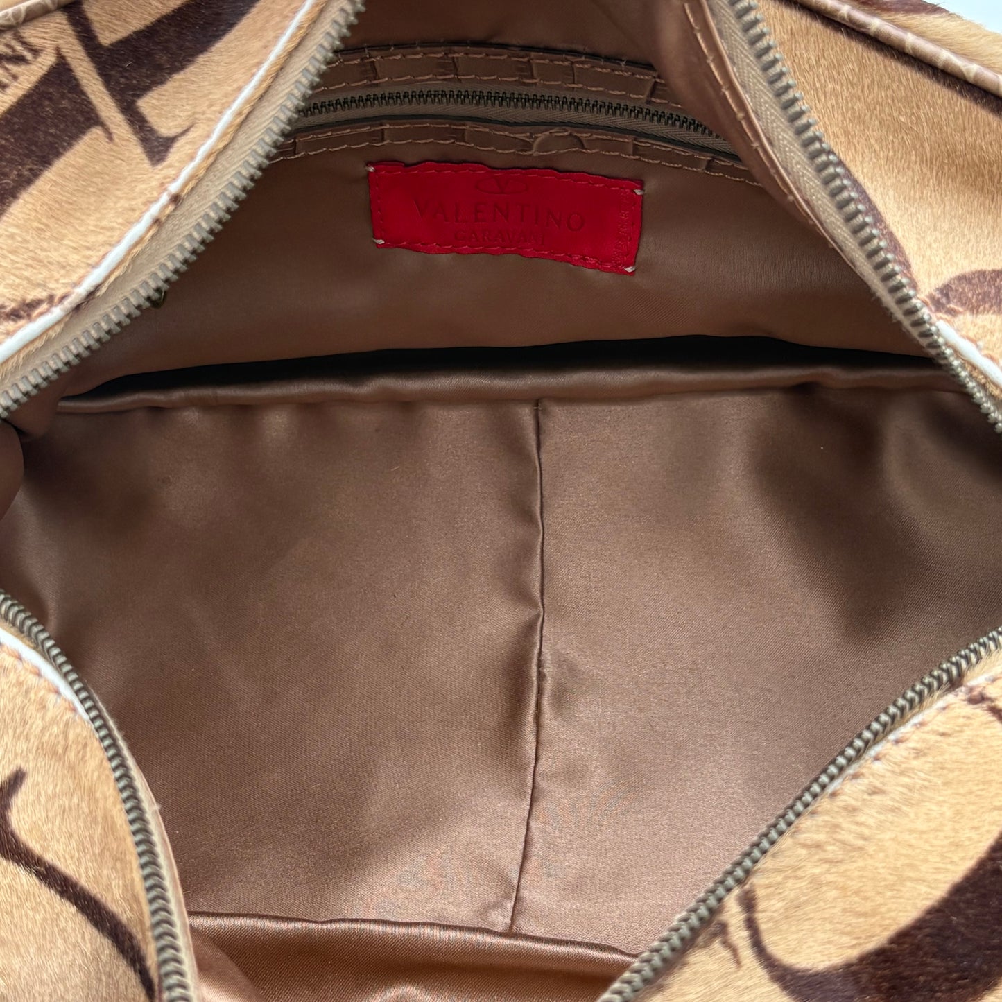 Valentino Pony Hair Pearl Bag