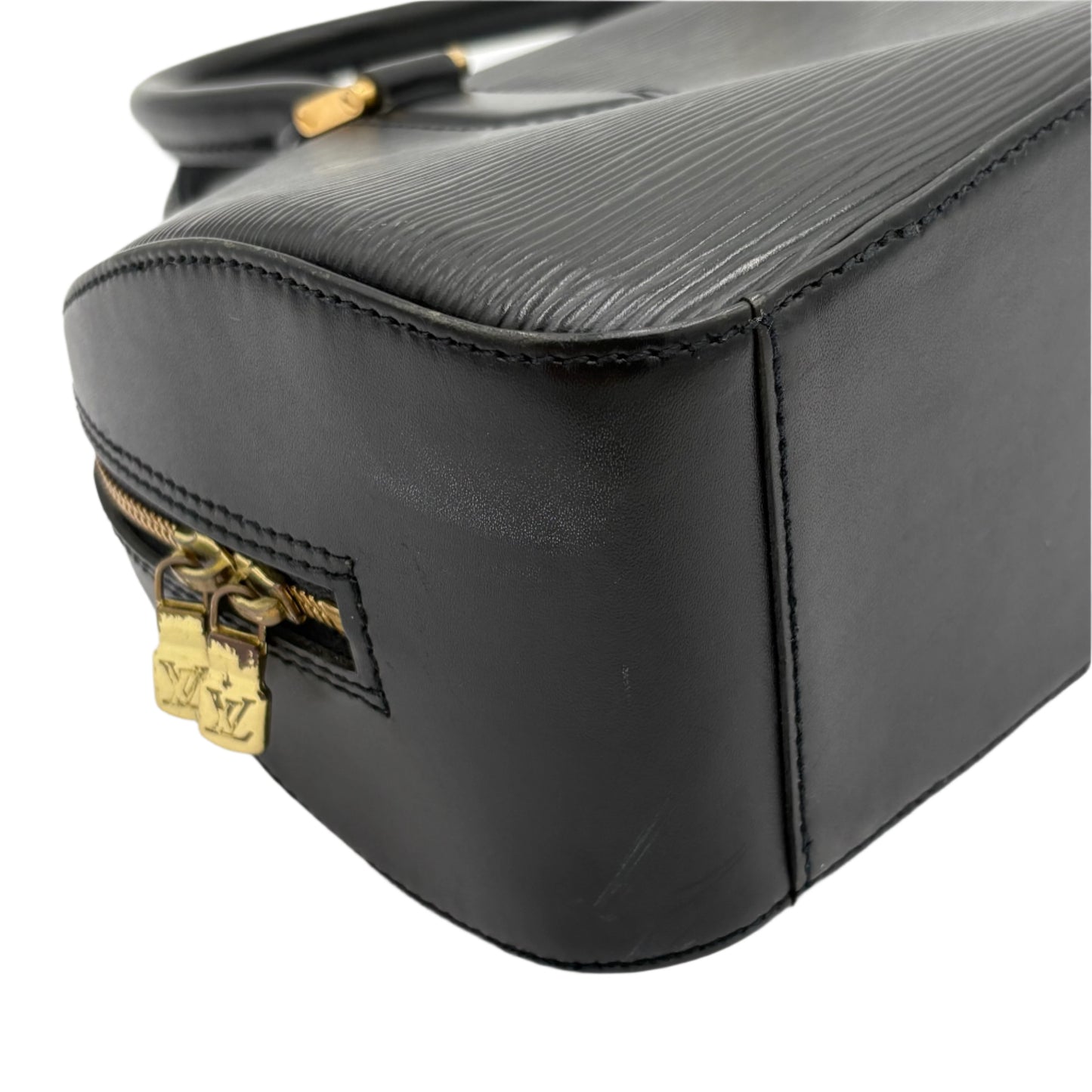 Louis Vuitton Jasmin Handbag-Black Epi