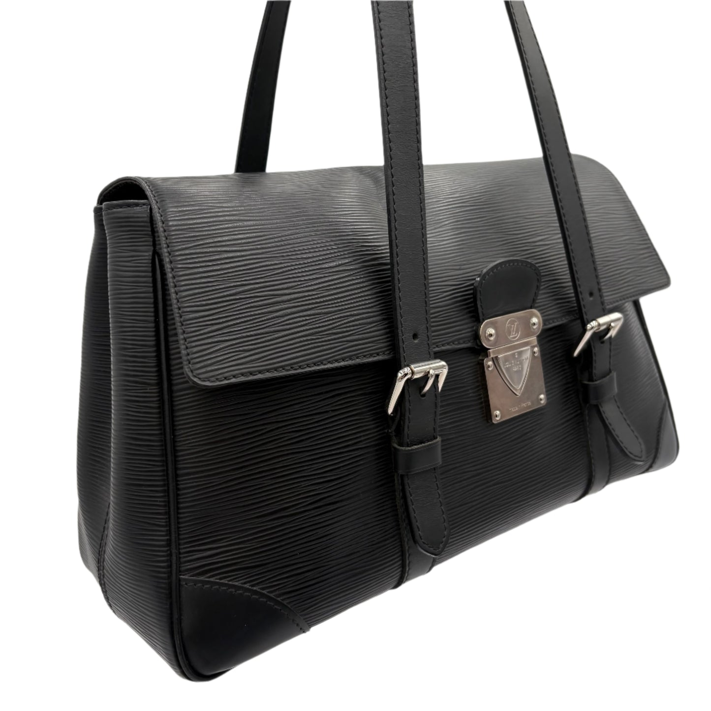 Louis Vuitton Segur MM Epi-Noir Black