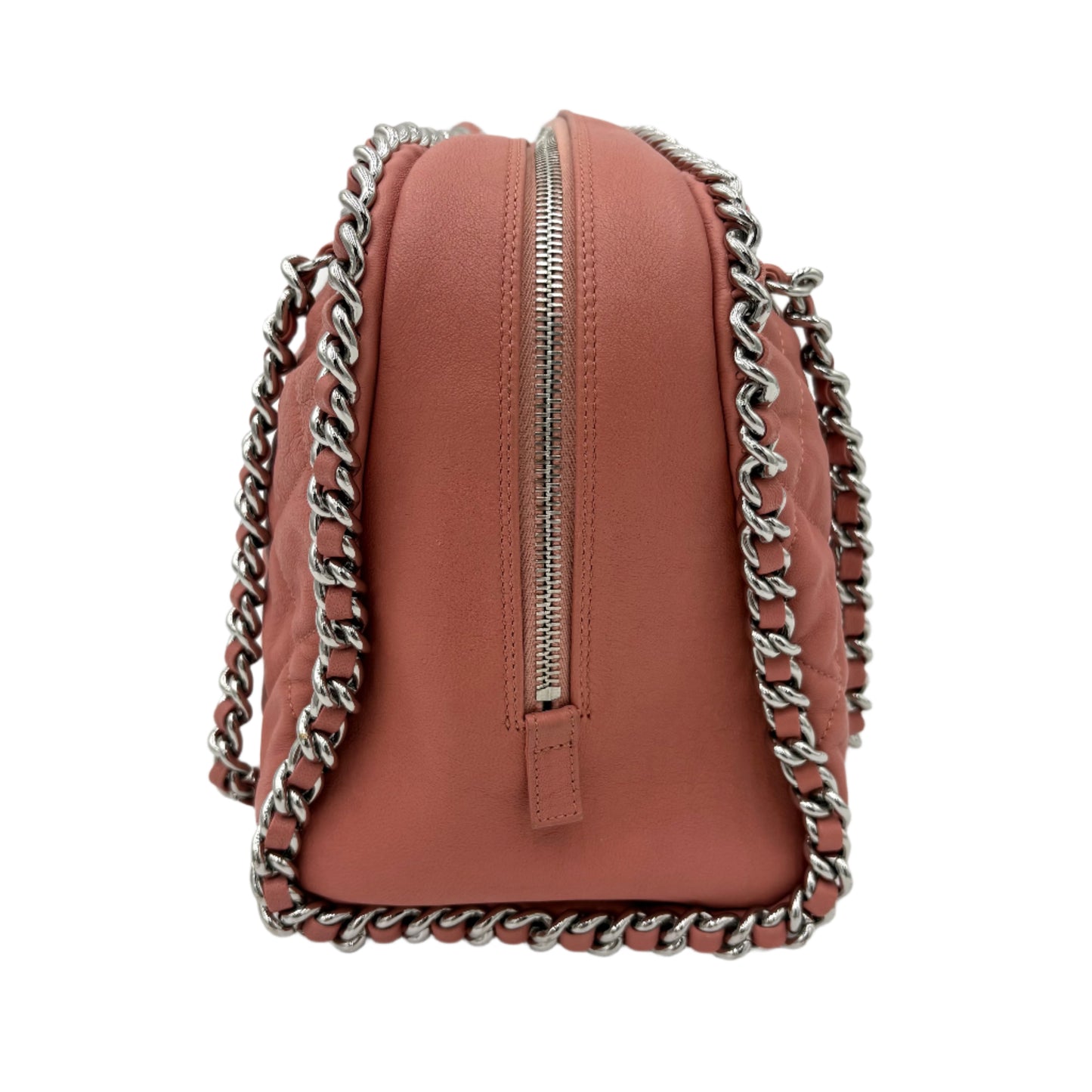 2010 Chanel Chain Around Bag-Pink Quilted