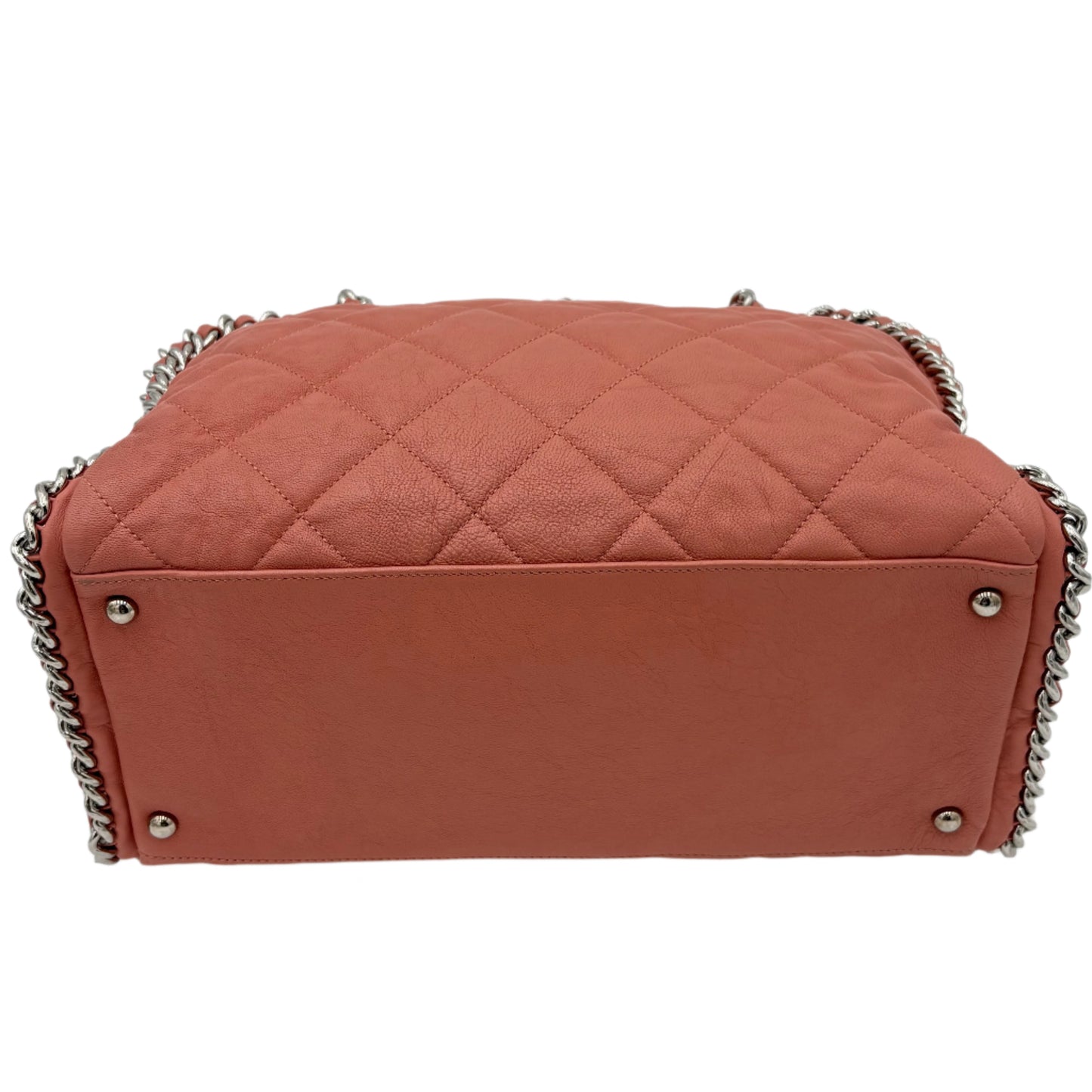 2010 Chanel Chain Around Bag-Pink Quilted
