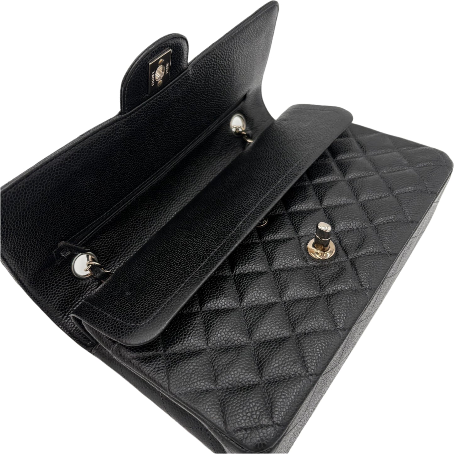2000 Chanel Double Flap Caviar Bag