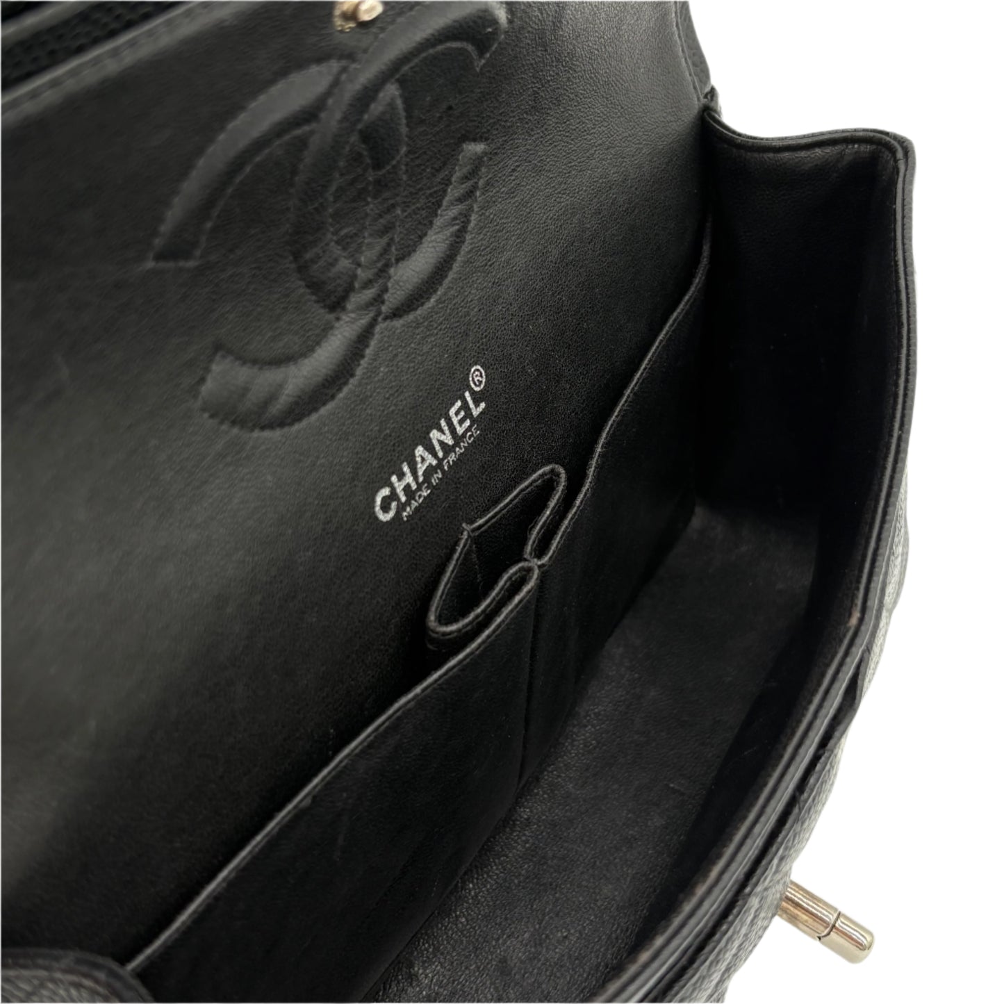 2000 Chanel Double Flap Caviar Bag