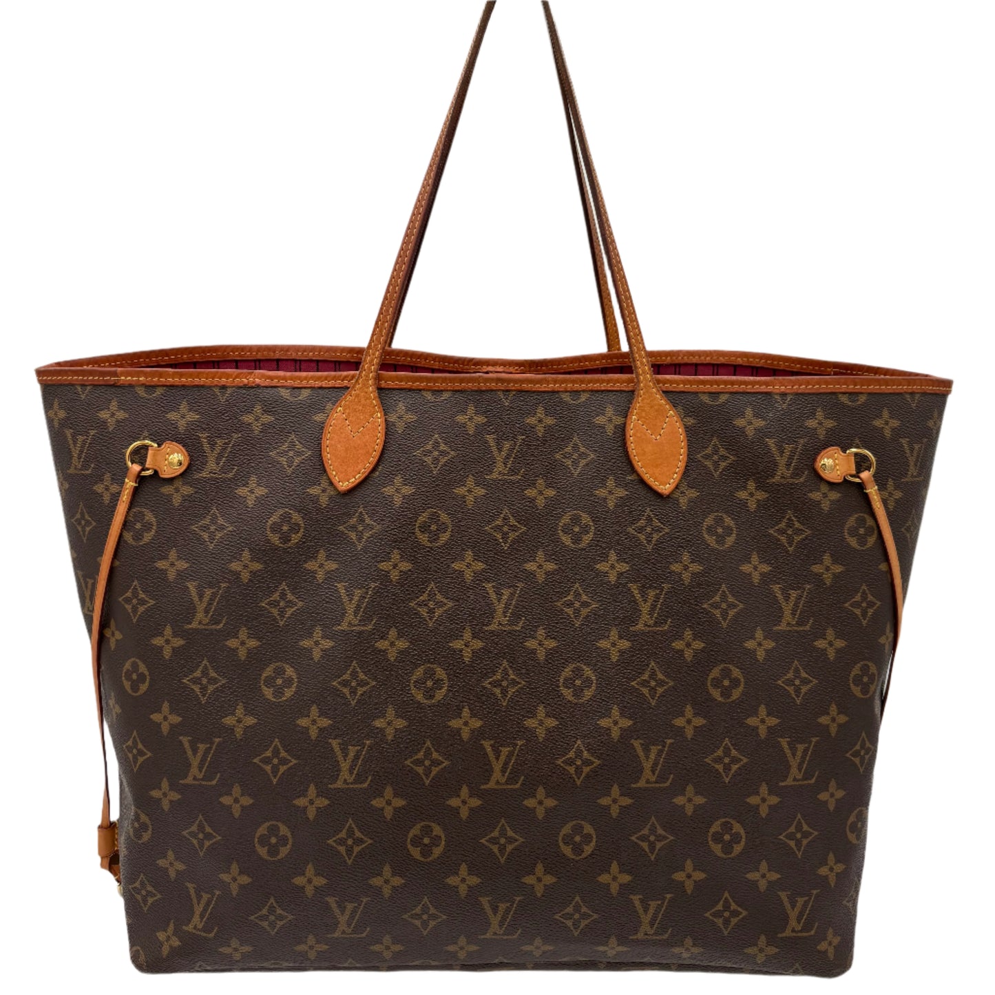 2018 Louis Vuitton Neverfull Monogram GM Hot Pink Interior