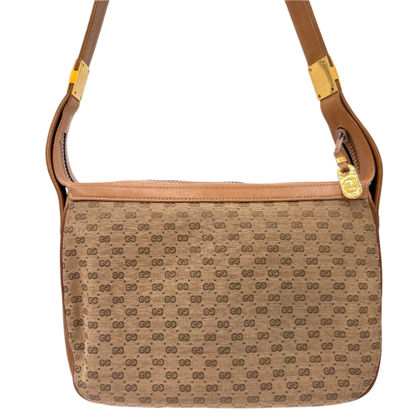 Vintage Brown Micro GG Gucci Bag