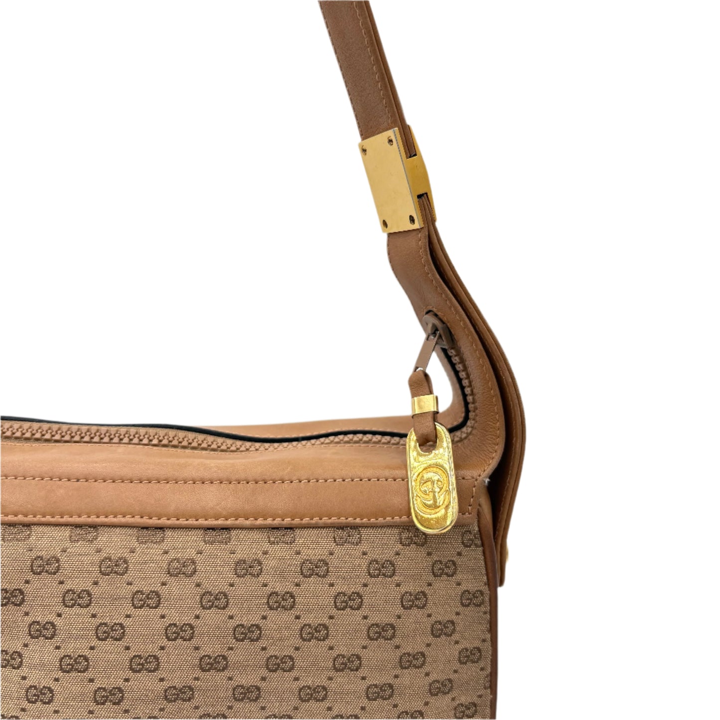 Vintage Brown Micro GG Gucci Bag