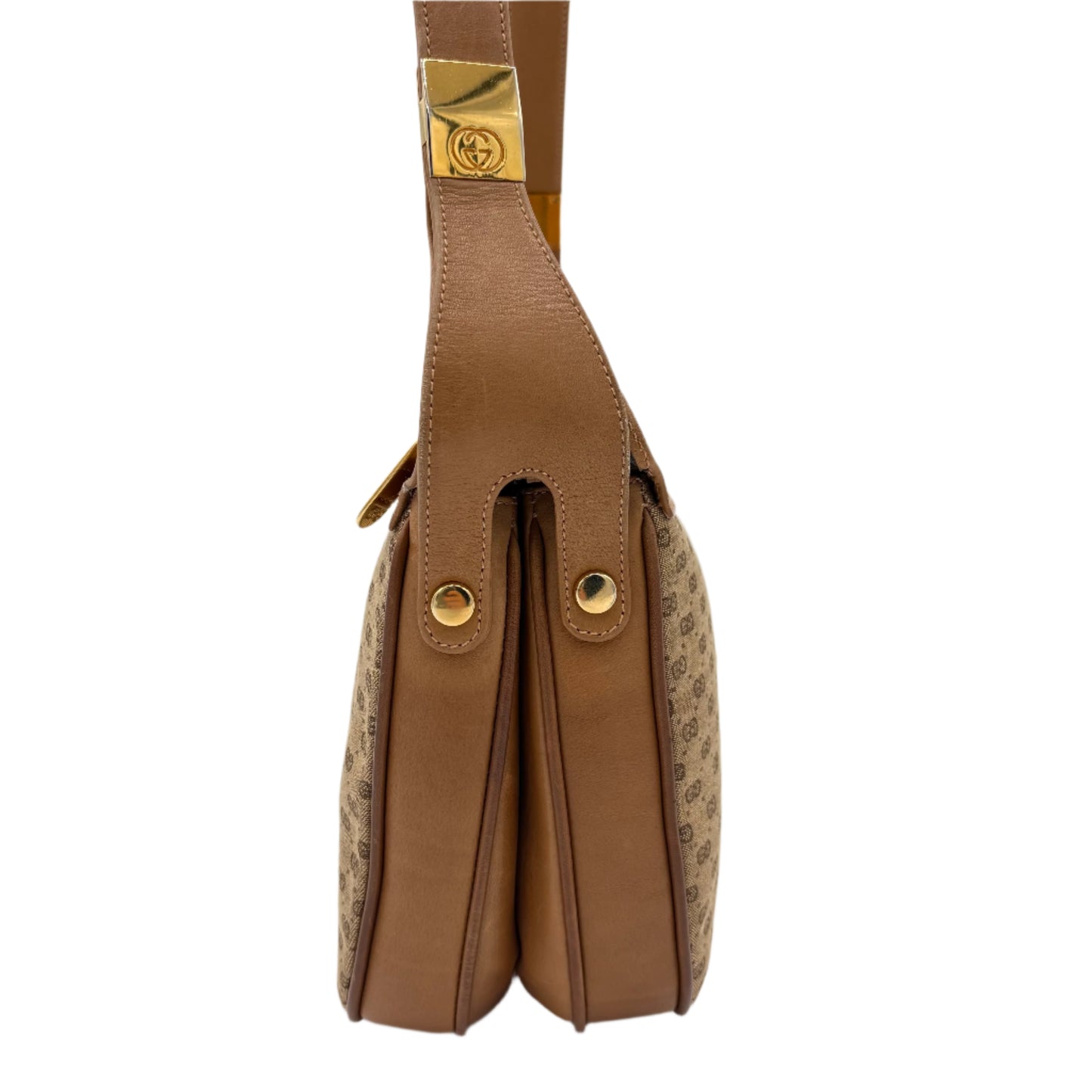 Vintage Brown Micro GG Gucci Bag