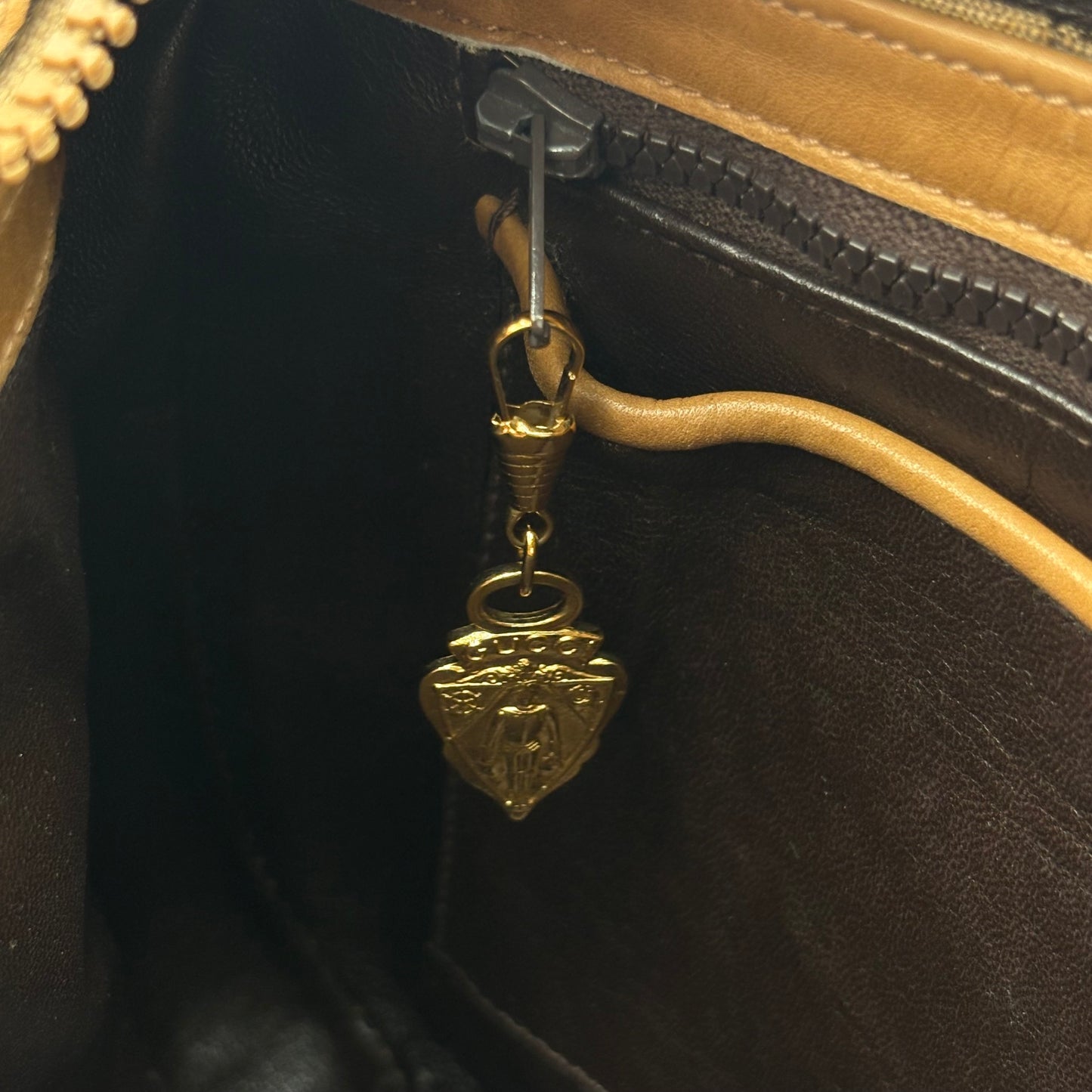 Vintage Brown Micro GG Gucci Bag