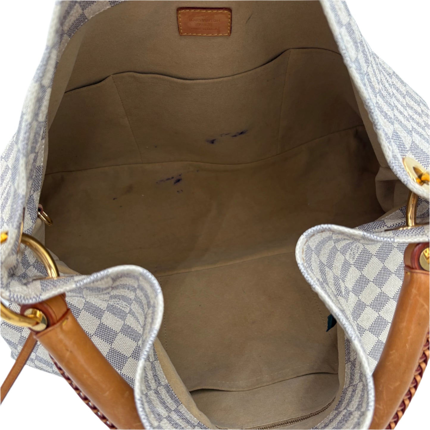 Louis Vuitton Artsy Bag-Damier Azur : GM