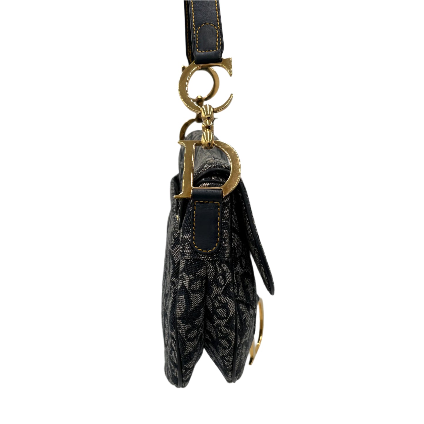 Vintage Christian Dior Oblique Saddle