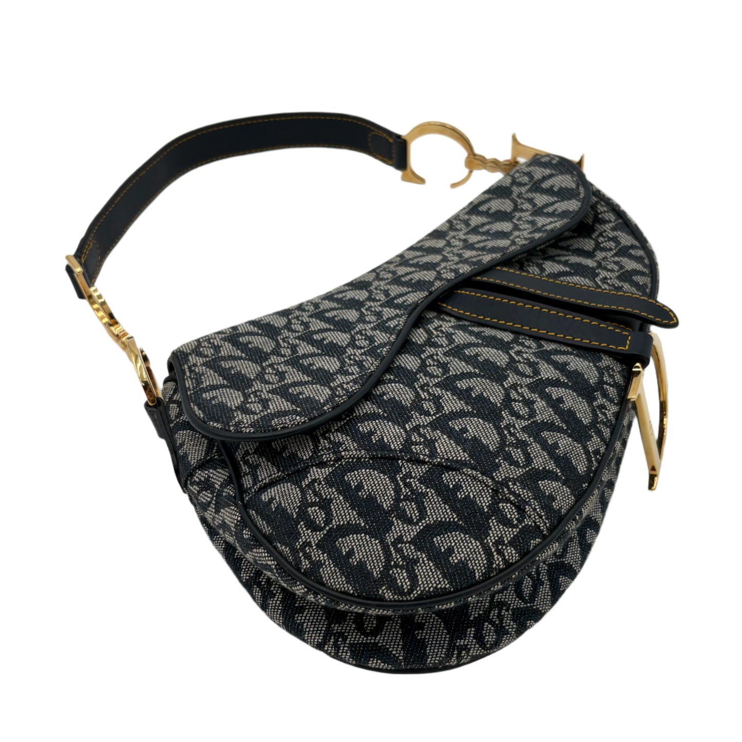 Vintage Christian Dior Oblique Saddle