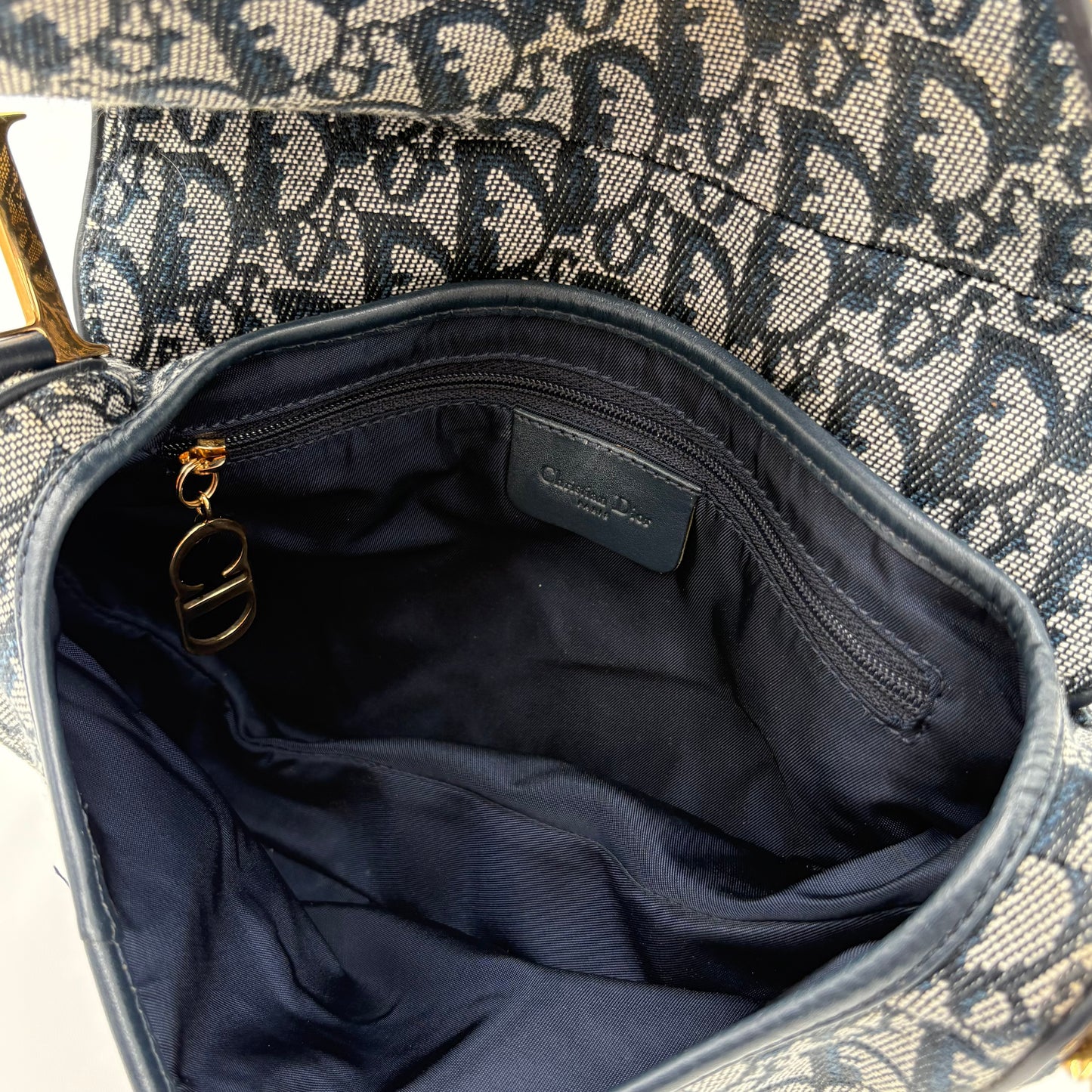 Vintage Christian Dior Oblique Saddle