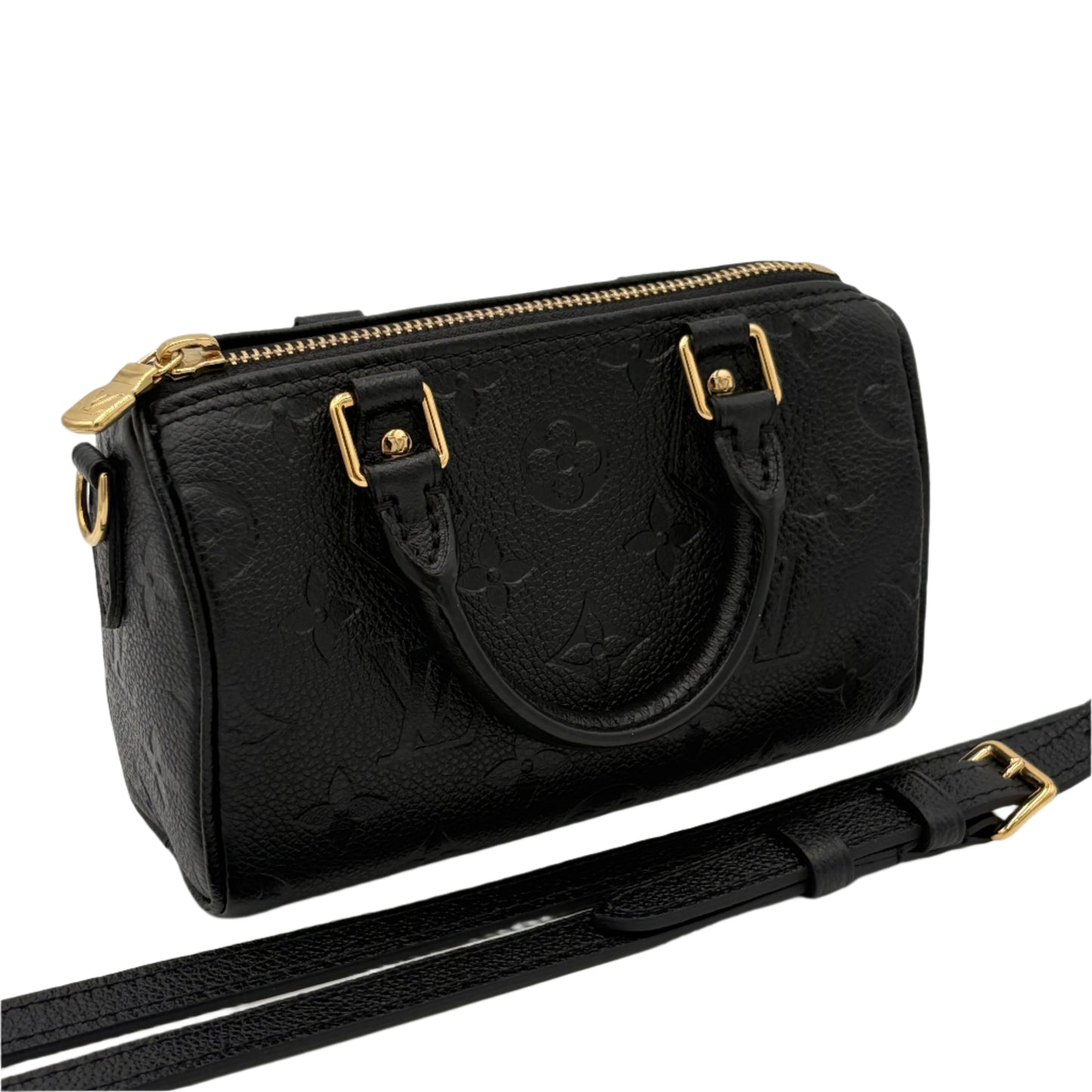 MIB Chipped Louis Vuitton Empreinte Leather Nano Speedy
