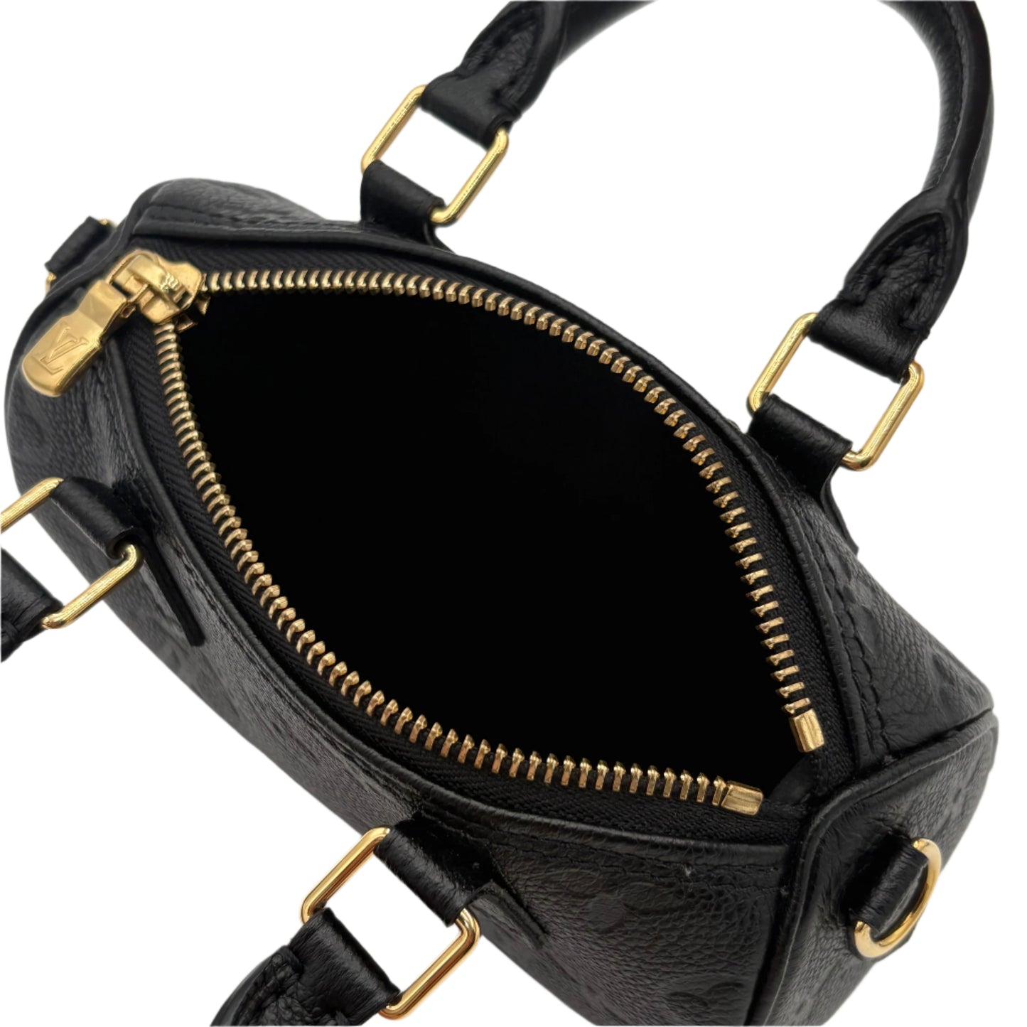 MIB Chipped Louis Vuitton Empreinte Leather Nano Speedy