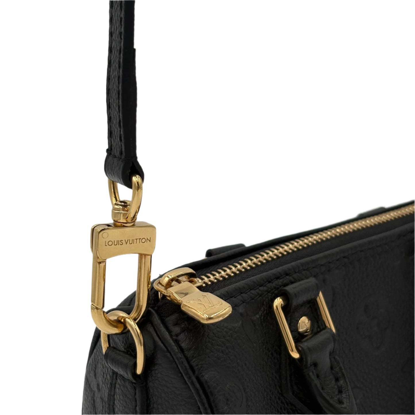 MIB Chipped Louis Vuitton Empreinte Leather Nano Speedy