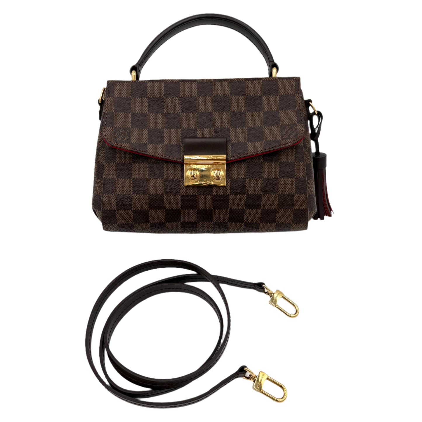 Louis Vuitton Croisette Damier Ebene 2 Way
